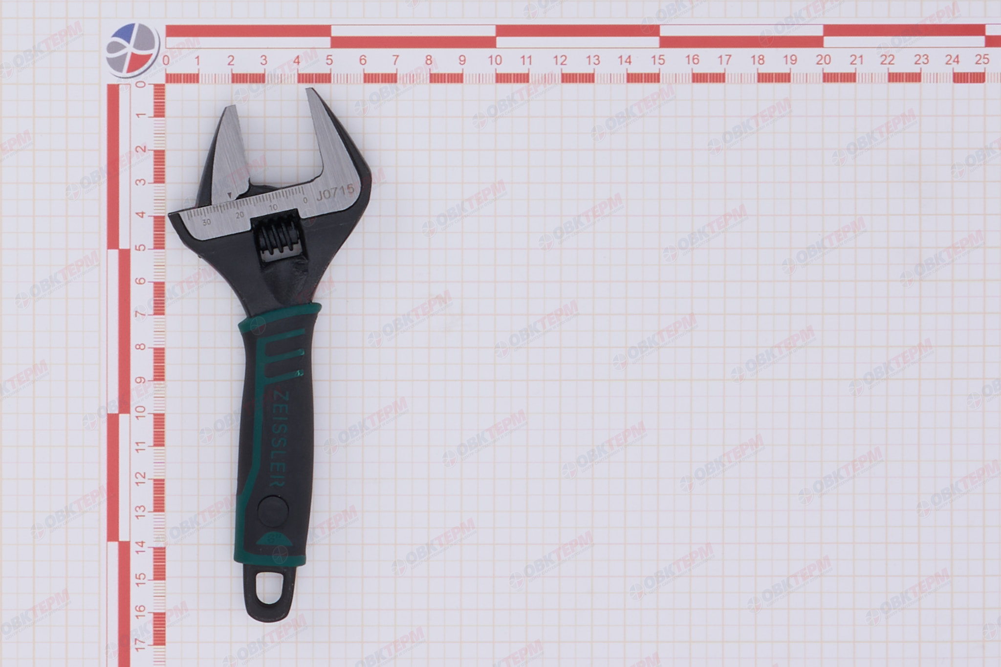 Ключ разводной с тонкими губками  150/35 мм  ZEISSLER   (6шт/48ящ) - Изображение №5