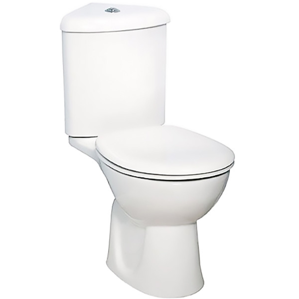 Унитаз-компакт VITRA " Arkitekt " (прямой выпуск,угловой, микролифт) (Ш375хВ815хГ760) - Изображение №1