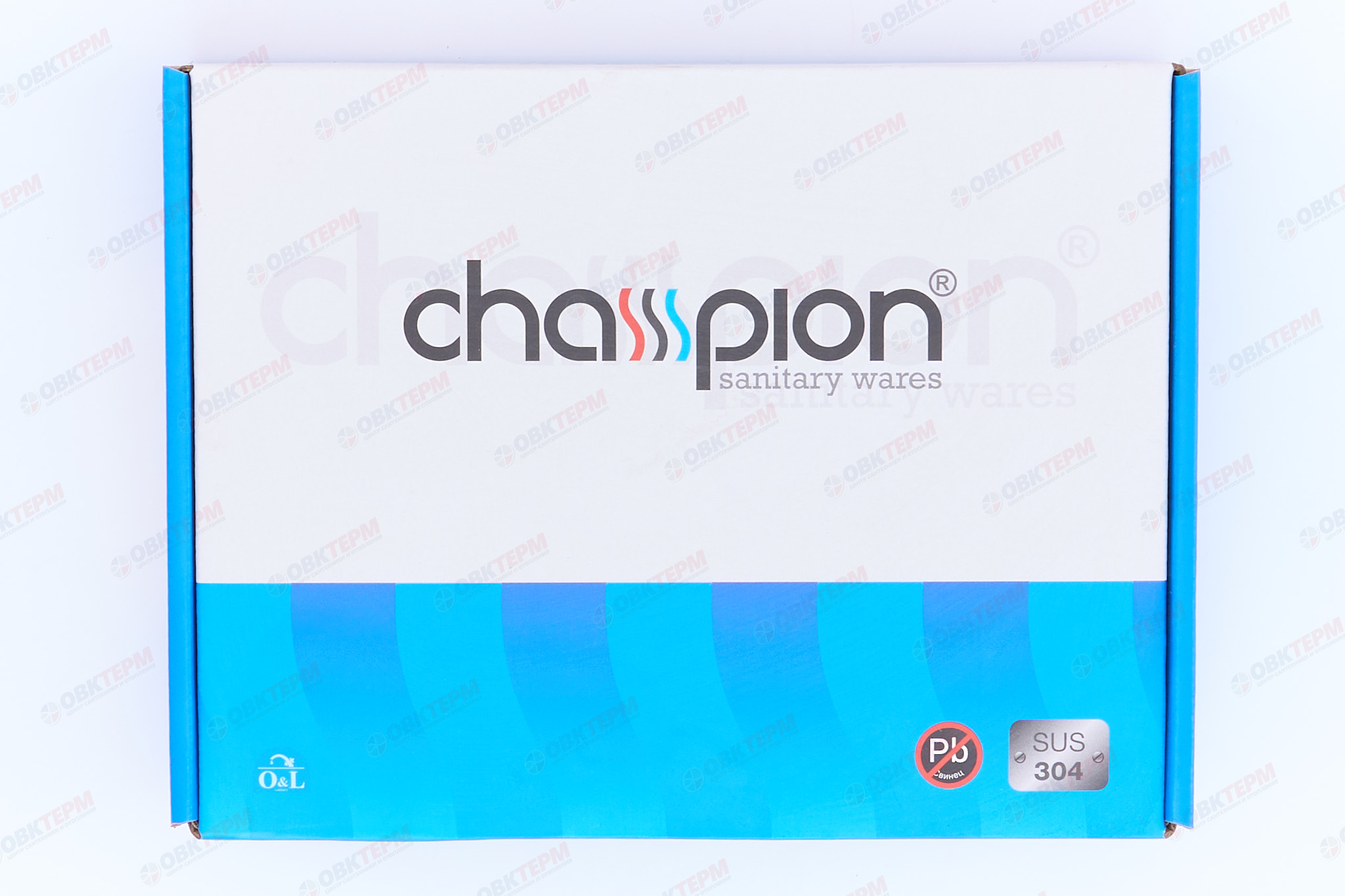 Смеситель д/умывальника нерж/сталь CHAMPION KUB-001 (10 шт/ящ) - миниатюра №6