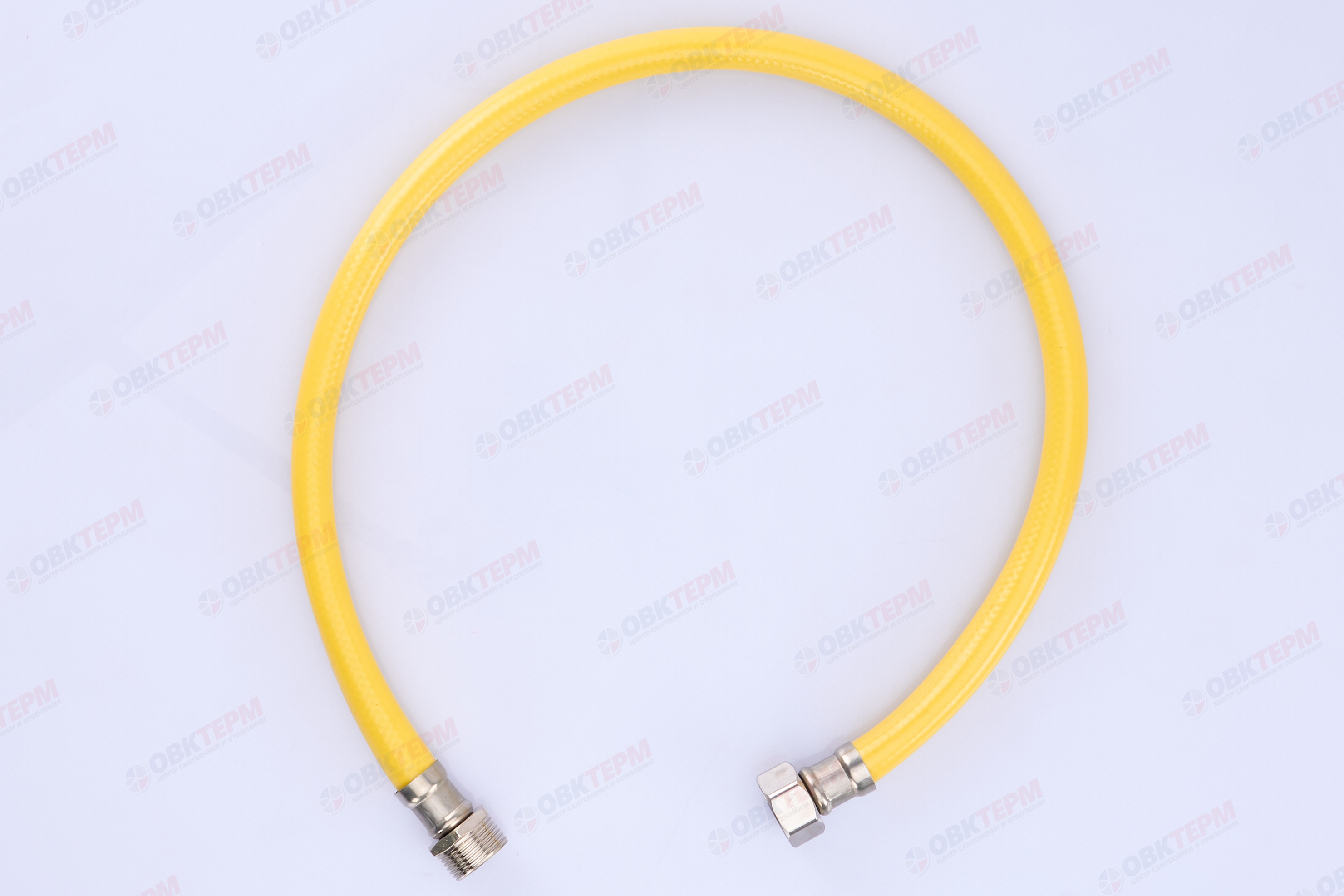 Шланг ЖЕЛТЫЙ газовый   3/4  ГШ      80 см              "OVERCON"      (40) - Изображение №3