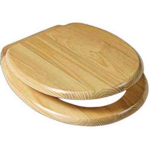 Сиденье для унитаза WIRQUIN "Cосна", дерево, крепление inox - Изображение №1