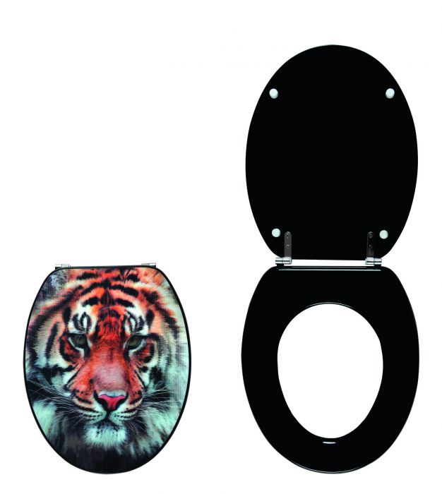 Сиденье для унитаза WIRQUIN "Tiger", МДФ - Изображение №1