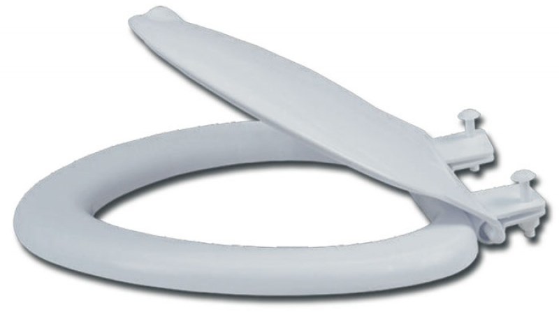 Сиденье для унитаза WIRQUIN (белый мрамор) - Изображение №1