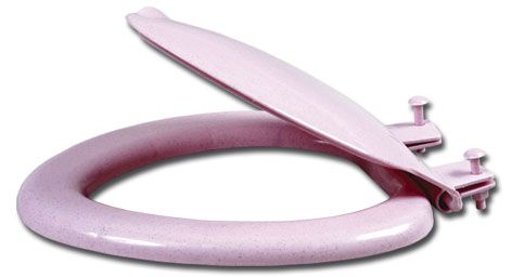 Сиденье для унитаза WIRQUIN (розовый мрамор) - Изображение №1