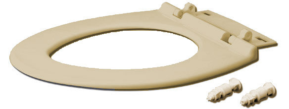 Сиденье пластмассовое WIRQUIN для детского унитаза (бежевое) - Изображение №1