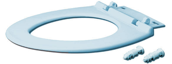 Сиденье пластмассовое WIRQUIN для детского унитаза (голубое) - Изображение №1
