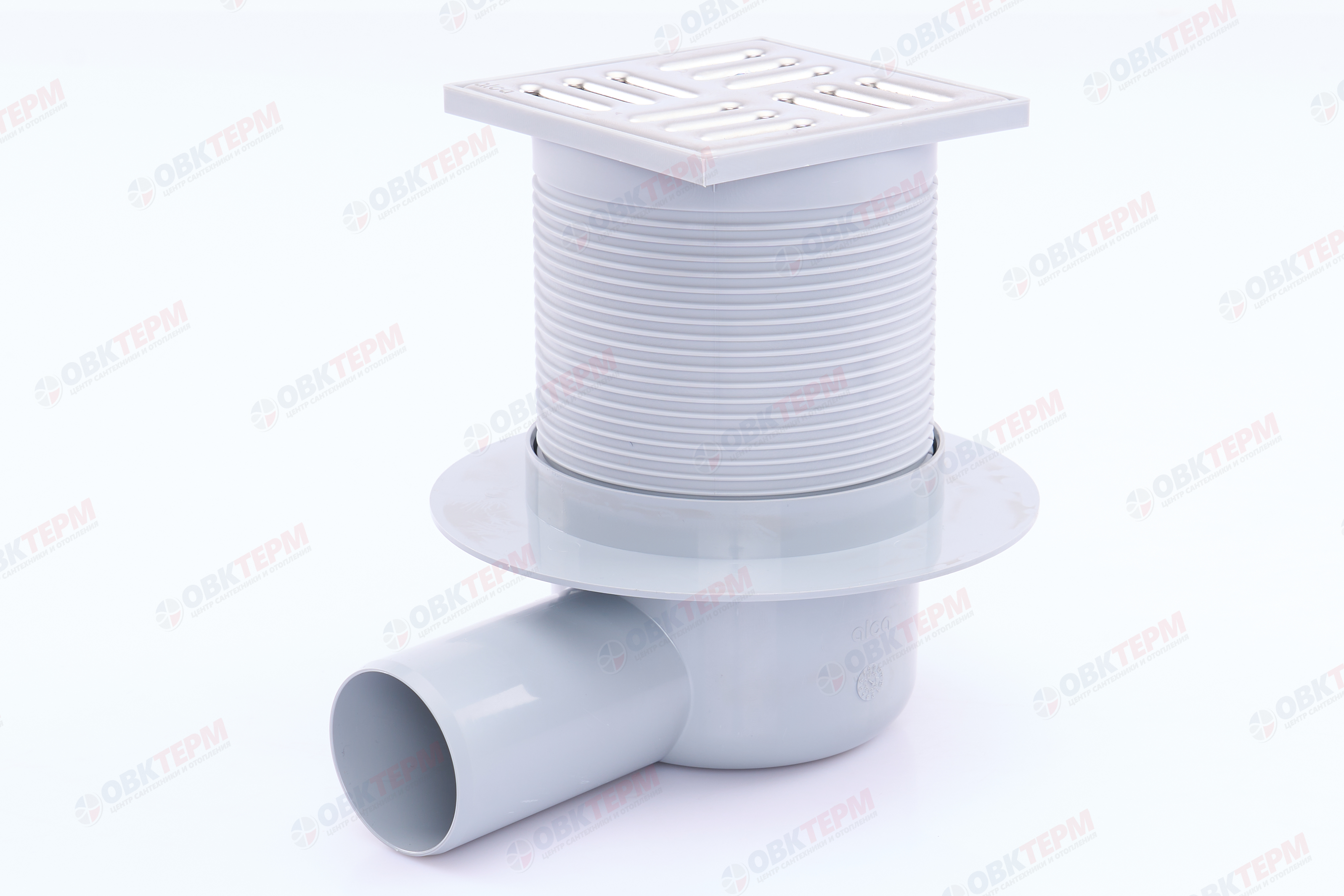 Сливной трап 105*105/50мм бок с гидрозатвором SMART (APV31)     ALKAPLAST - Изображение №2