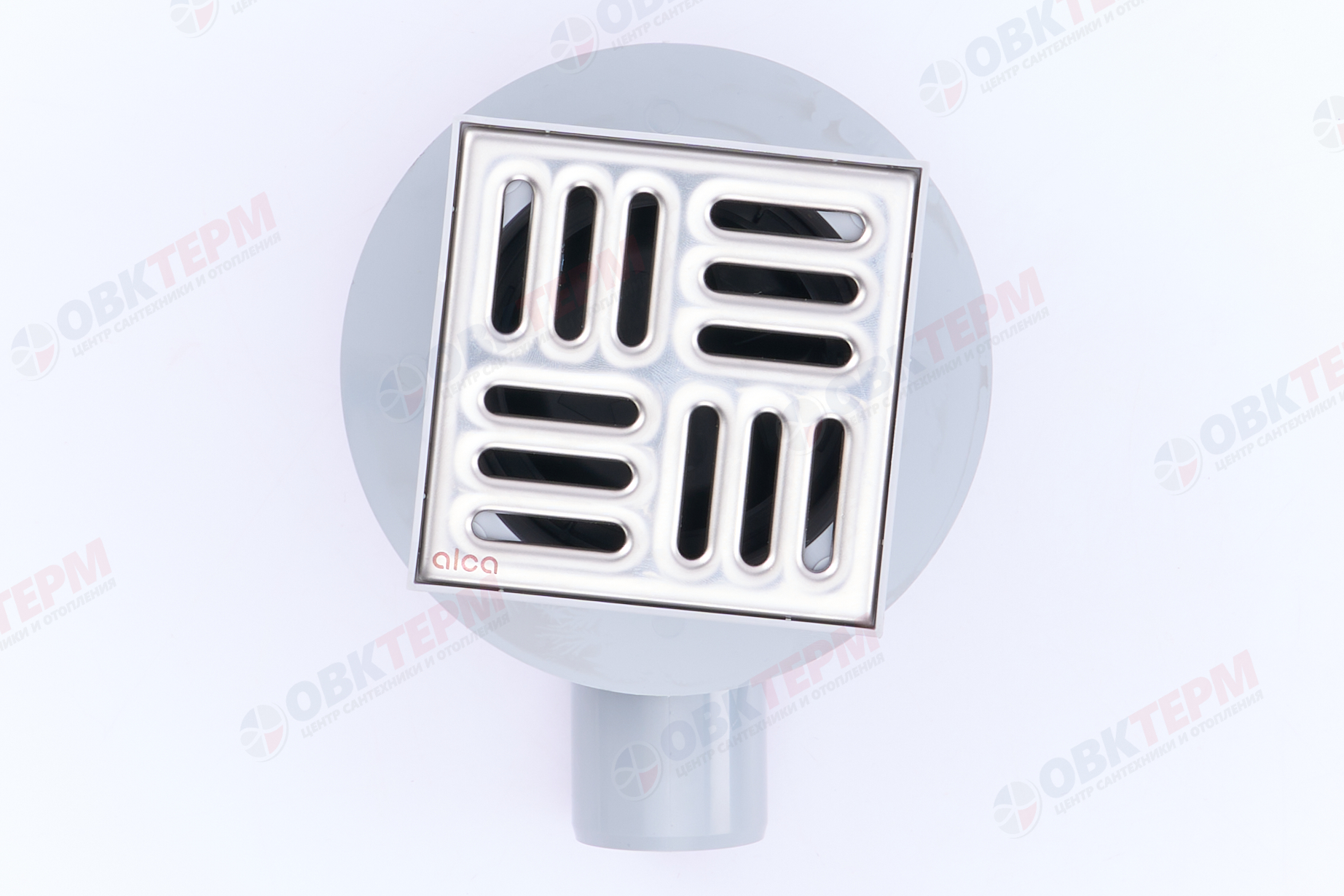 Сливной трап 105*105/50мм бок с гидрозатвором SMART (APV31)     ALKAPLAST - Изображение №3