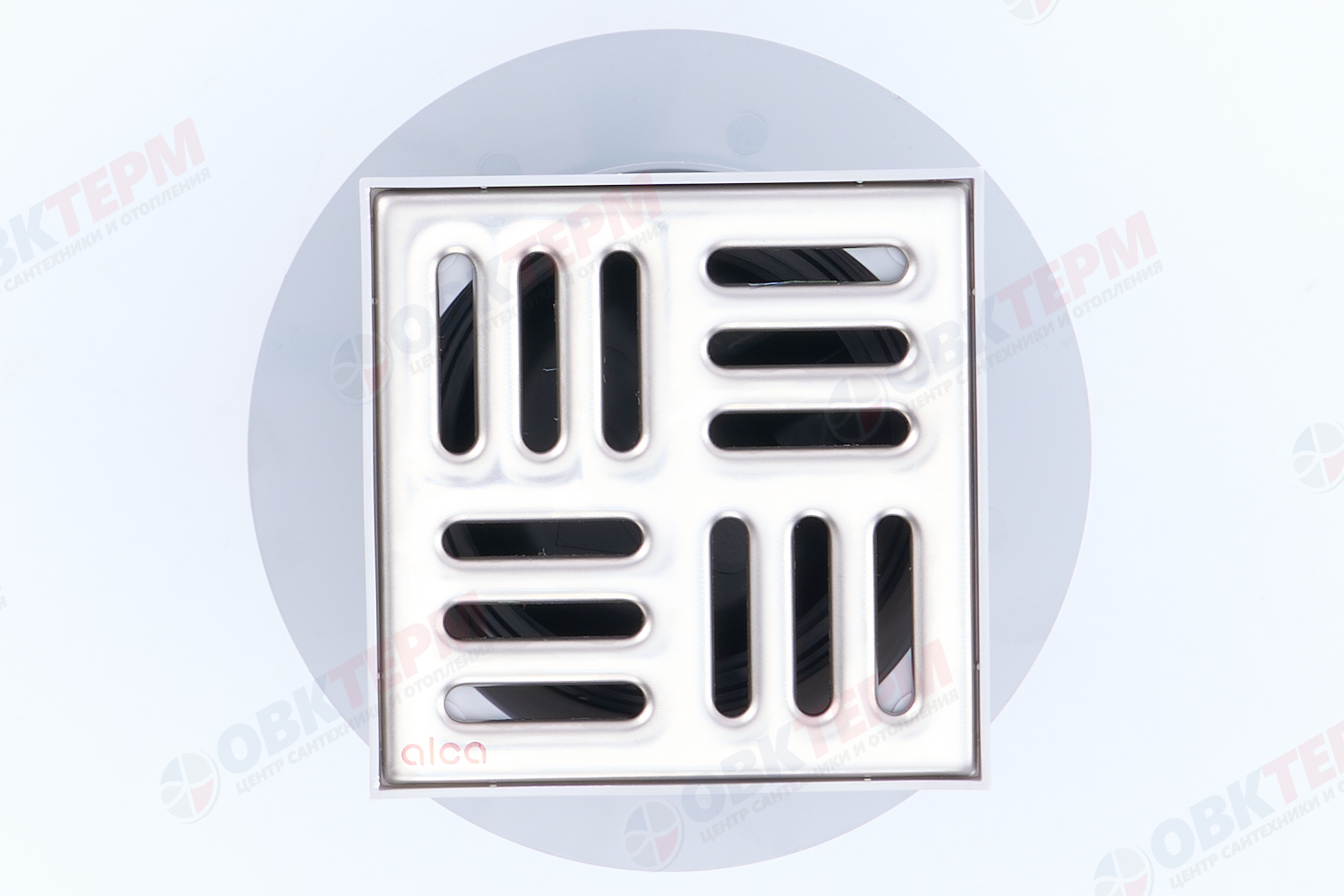 Сливной трап 105*105/50мм прямой с гидрозатвором SMART  (APV32)     ALKAPLAST - Изображение №3