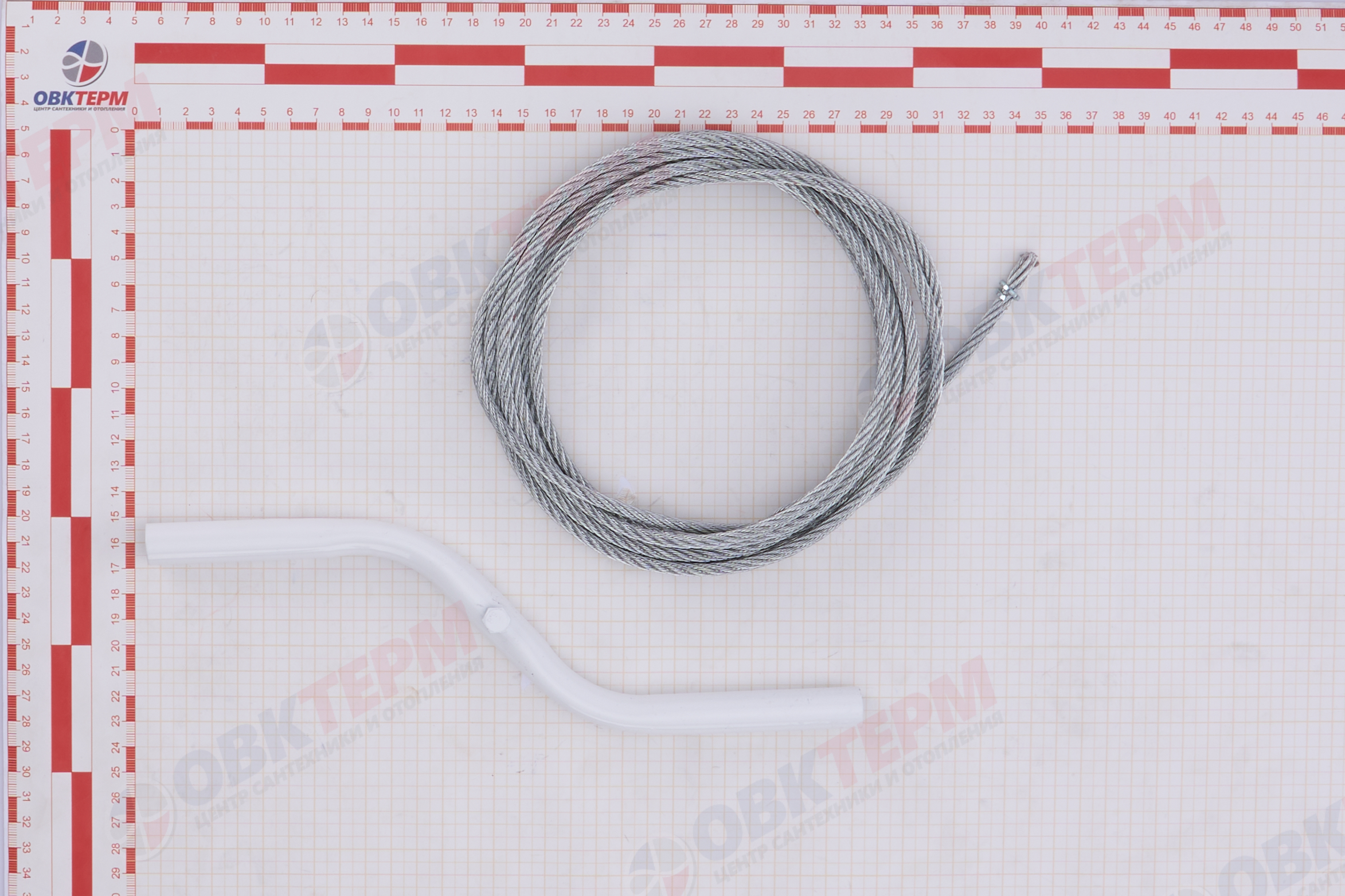 ТСК-3500   трос сантехнический канатный d-5,6 мм (25 шт.)  L-3,5 м - Изображение №5