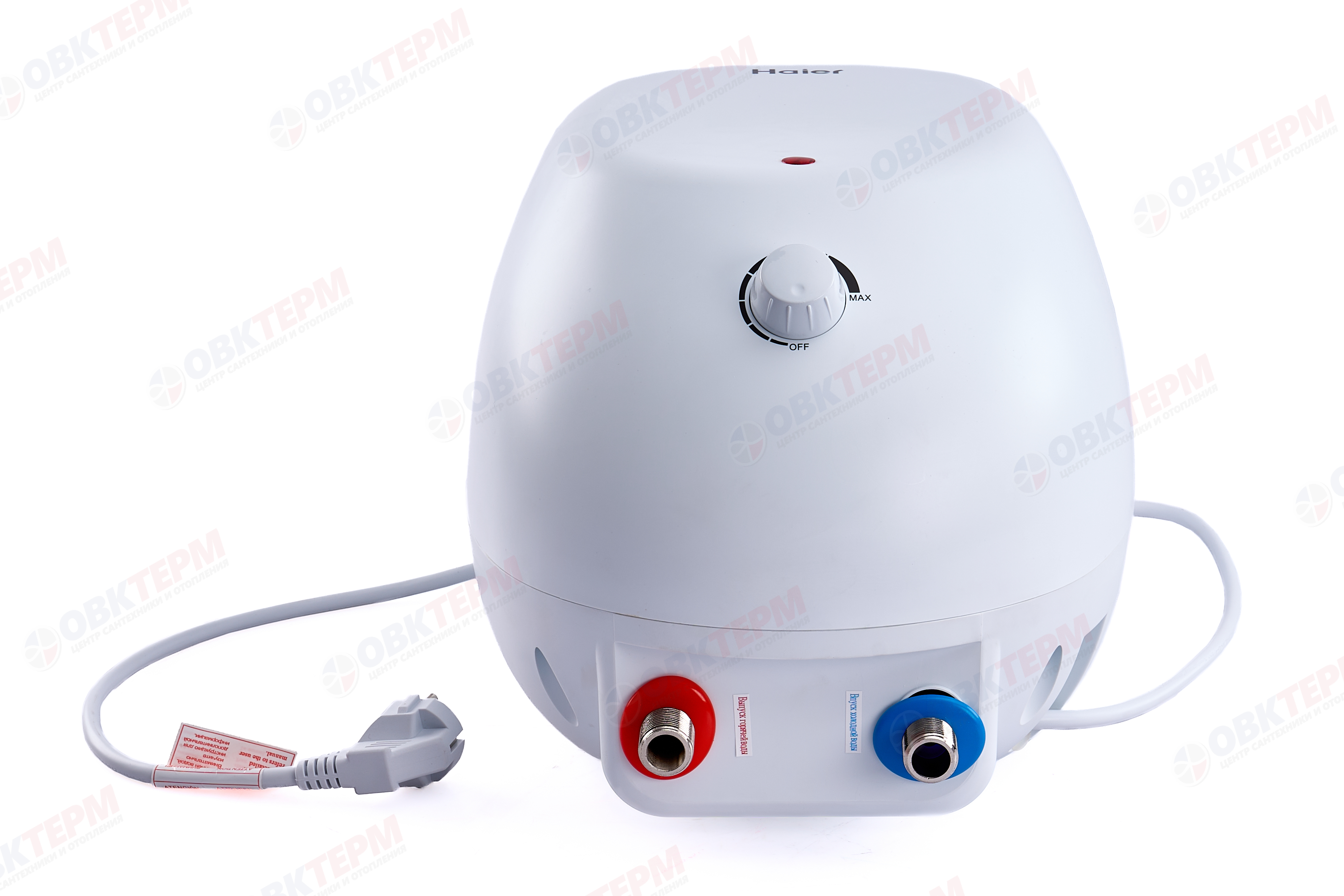 Бойлер  Haier ES           8V -Q1(R)  (надмоечный,белый,тэн 1,5 кВт, в387,ш255,г283) - миниатюра №8