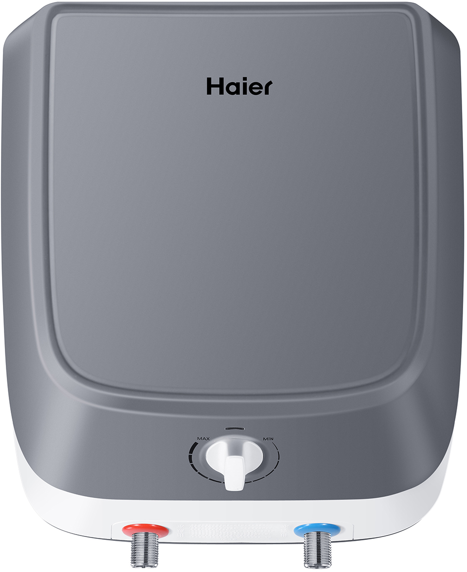 Бойлер  Haier ES          10V -Q1(R)   (надмоечный,серый,тэн 1,5 кВт, в350,ш350,г270) - Изображение №1