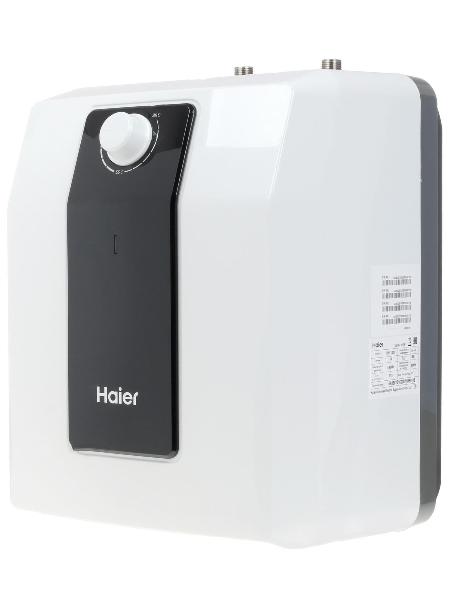 Бойлер  Haier ES          15V -Q2(R)  (подмоечный,тэн 2 кВт, в402,ш333,г327) - миниатюра №6