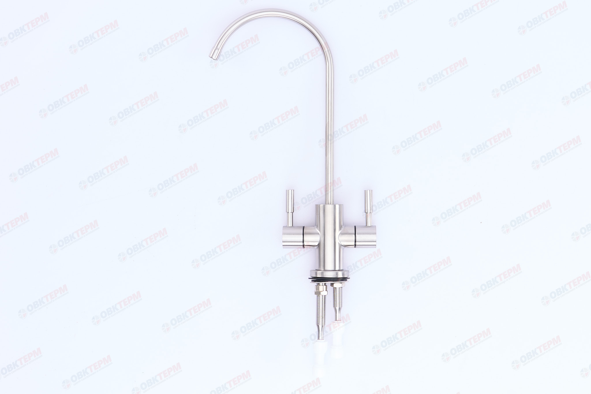 Смеситель моно АКВАБРАЙТ для питьевой воды с 2-мя керамическими вентилями - миниатюра №6