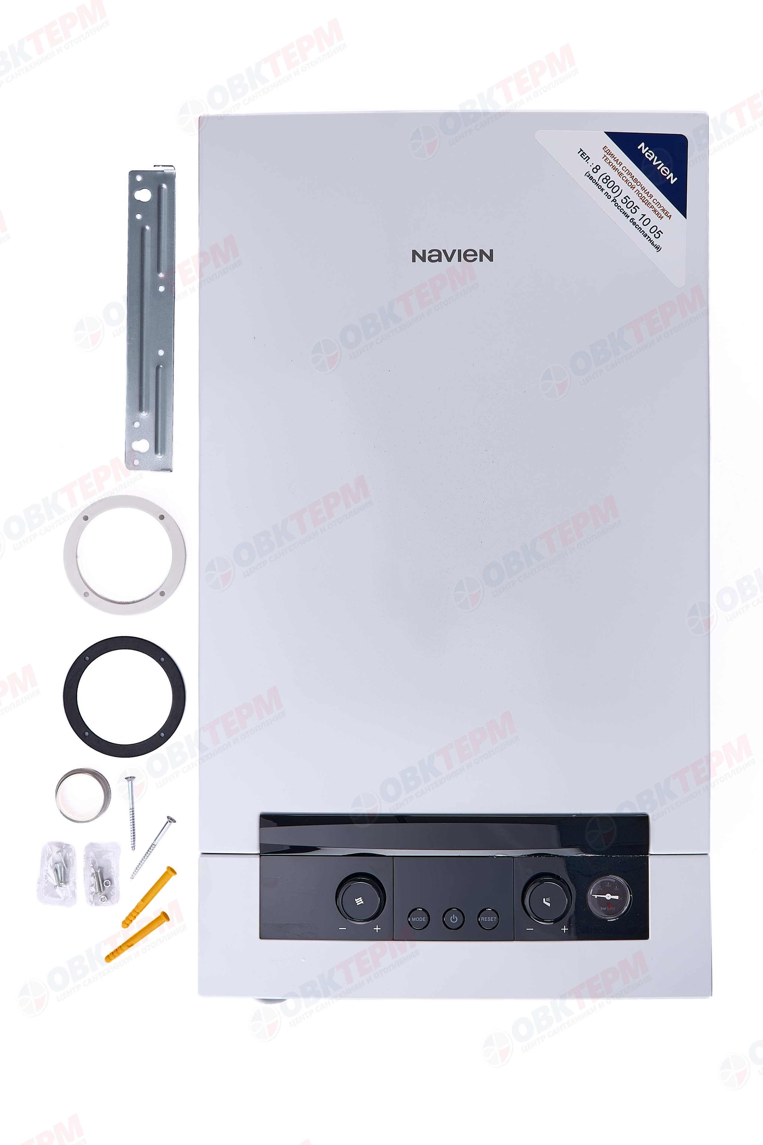 Котел газовый настенный NAVIEN  NGB210-16K (16 кВт, 2-х конт, турбо, без трубы) - миниатюра №9