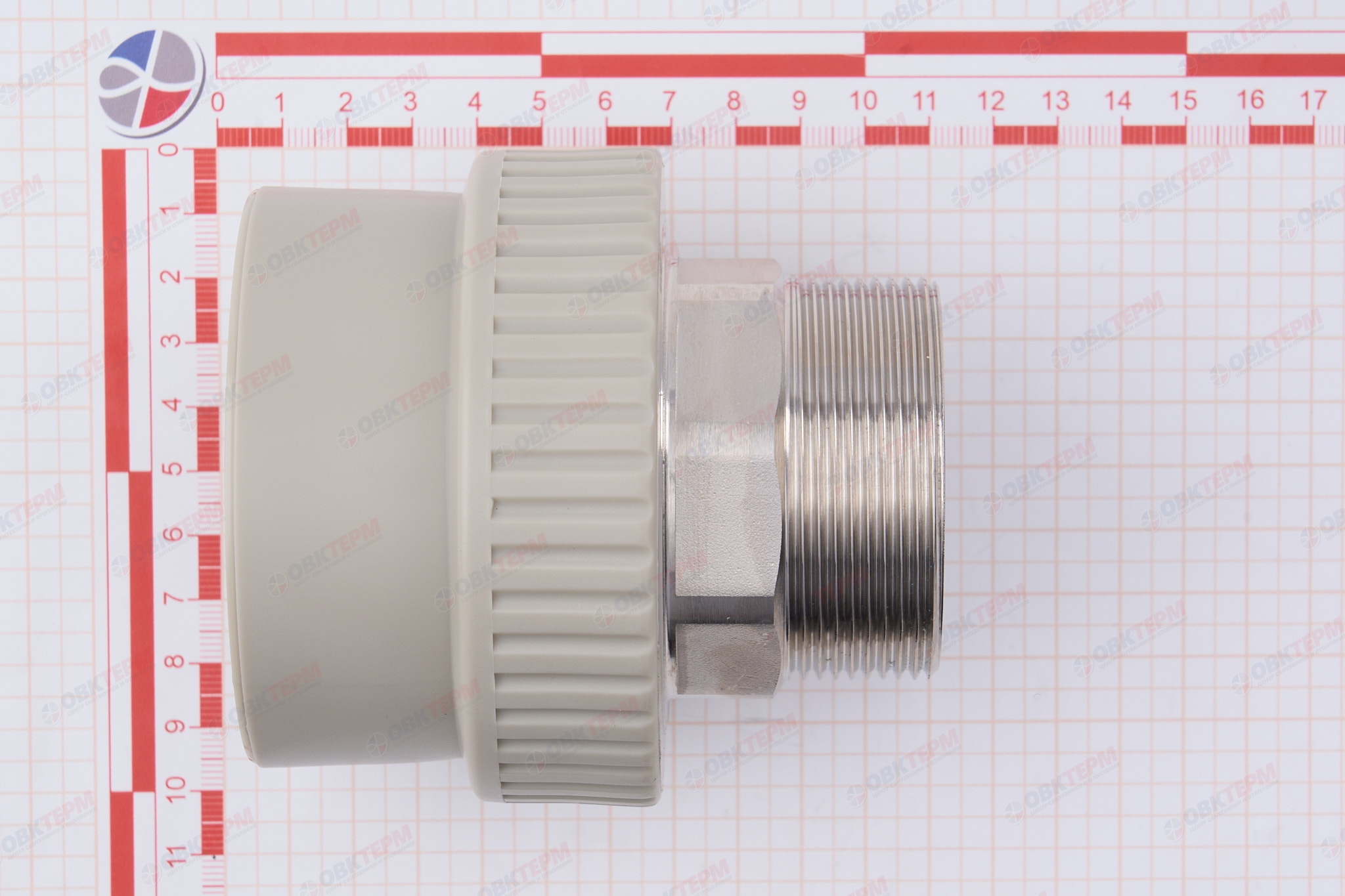 МРН  63 * 2"    СЕРАЯ PP-R    (RTP)    (12/2) - миниатюра №6