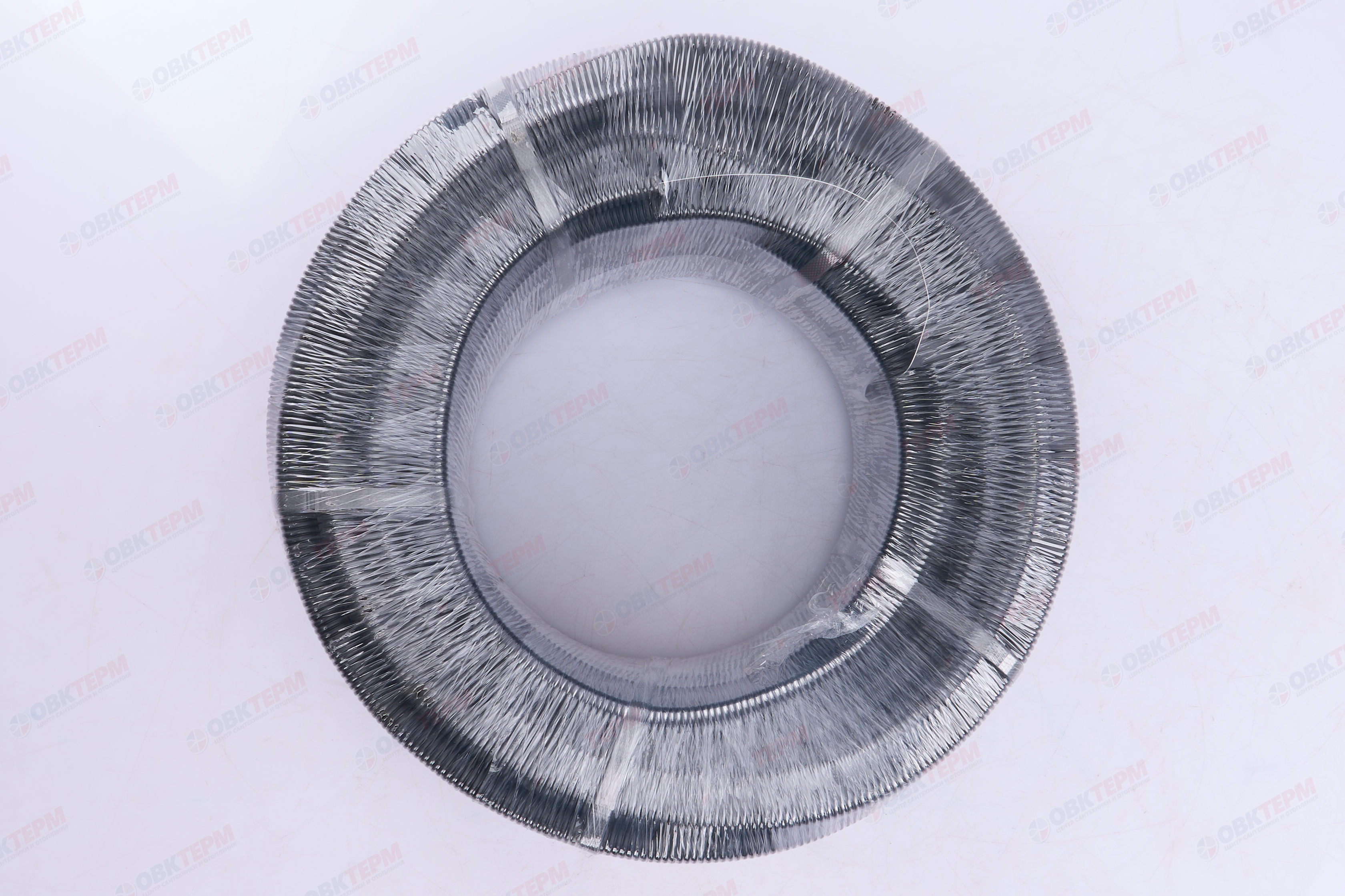 Труба гофрированная ПНД черная легкая с зондом d25мм 50м AGIS PROFILE - миниатюра №6