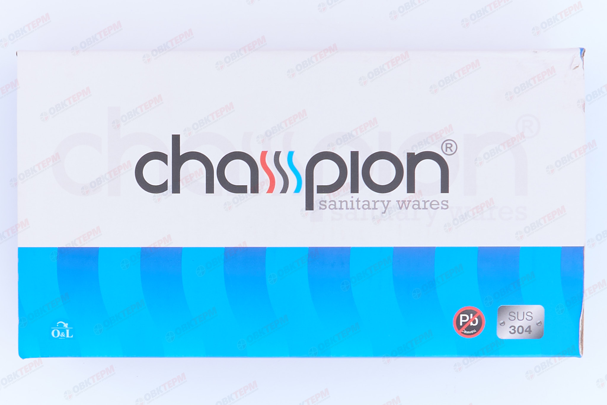 Смеситель д/душ.кабины нерж/сталь CHAMPION SUS-003 CHROME Ø35 (10 шт/ящ) - миниатюра №6
