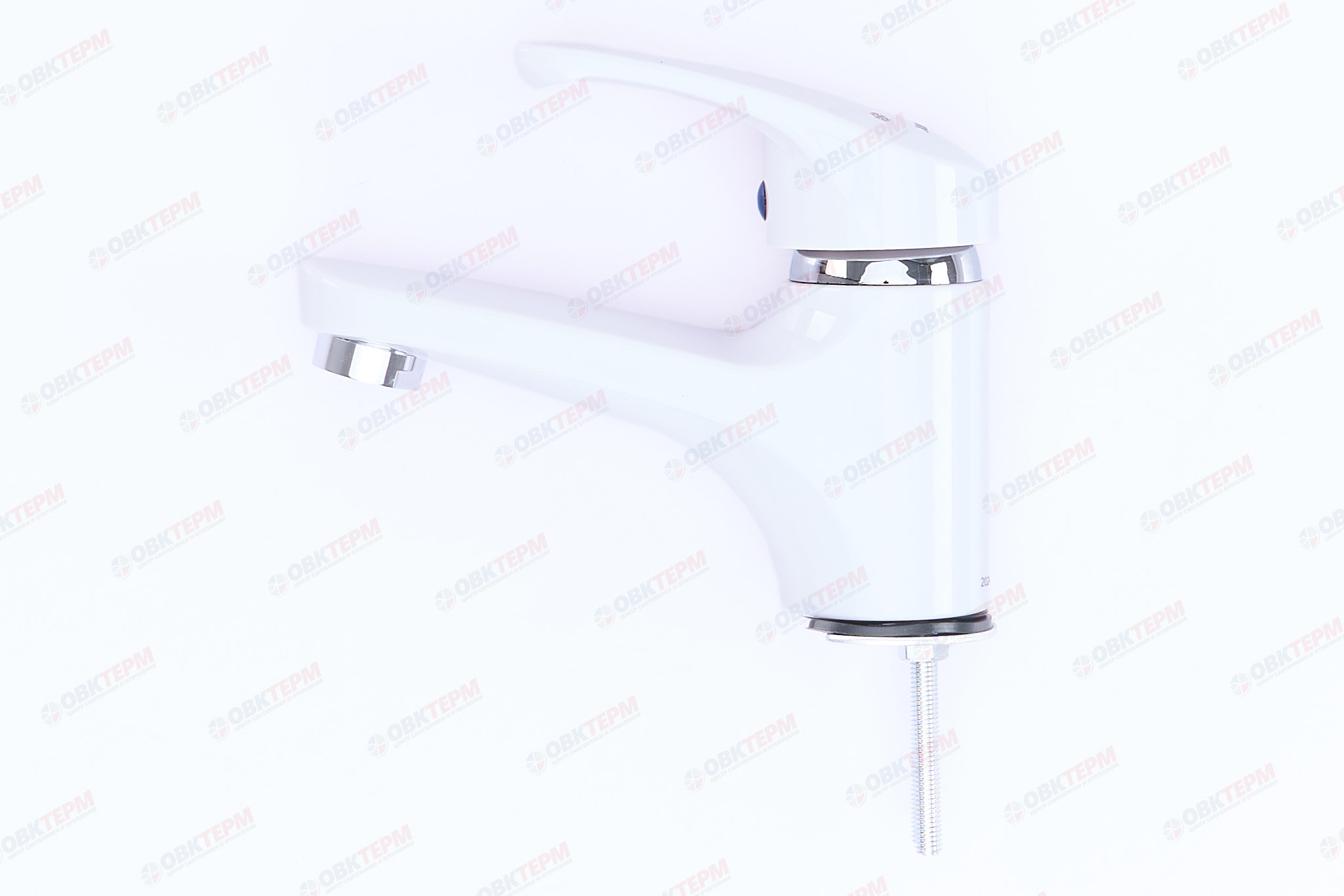 Смеситель д/умывальника PLAMIX AFINA-001 White /ABS-пластик (без подводки) (48 шт/ящ) - Изображение №3