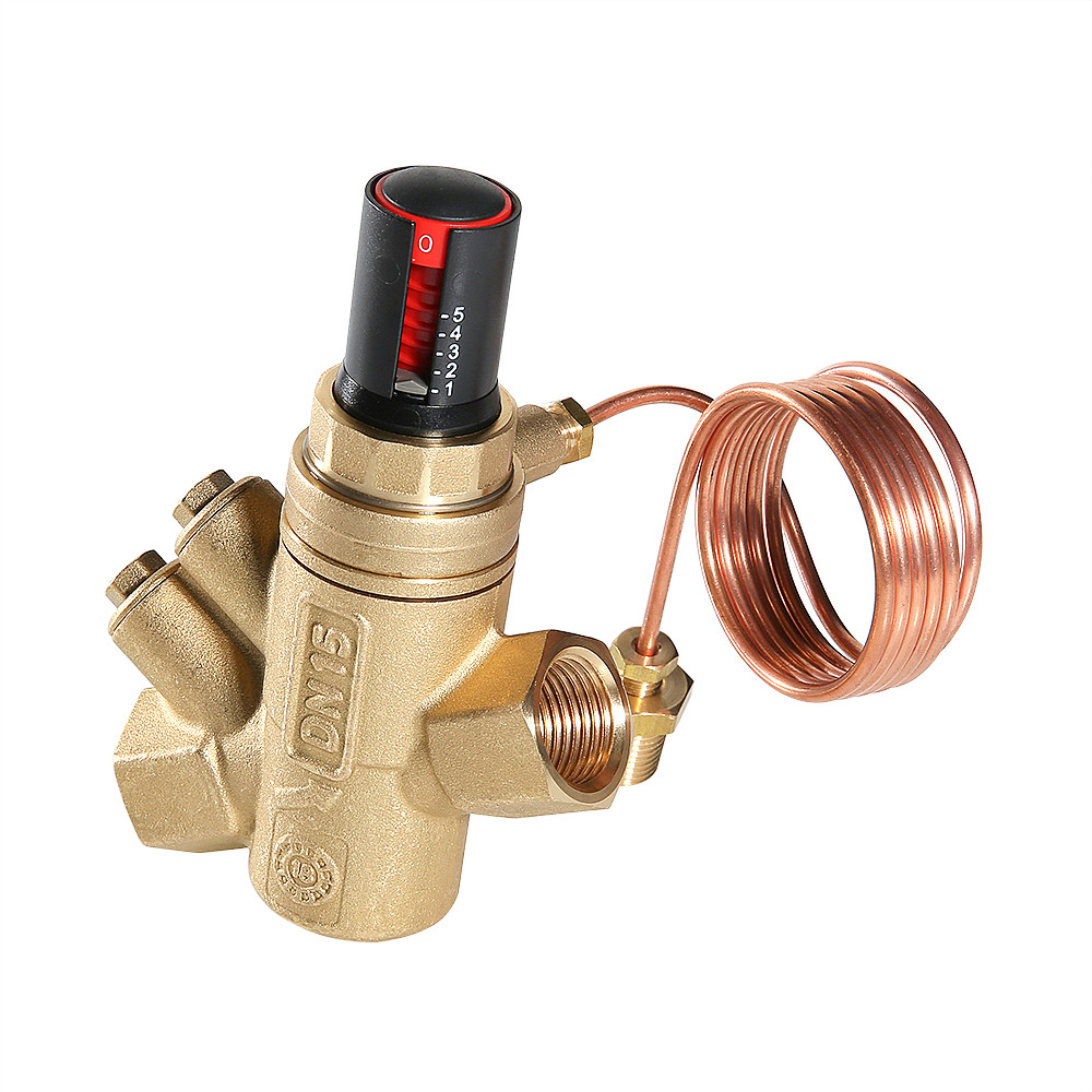 Автоматический регулятор перепада давления Valtec 1/2  5-50 кПа 15-1500 л/час  (1уп/30ящ) - Изображение №1