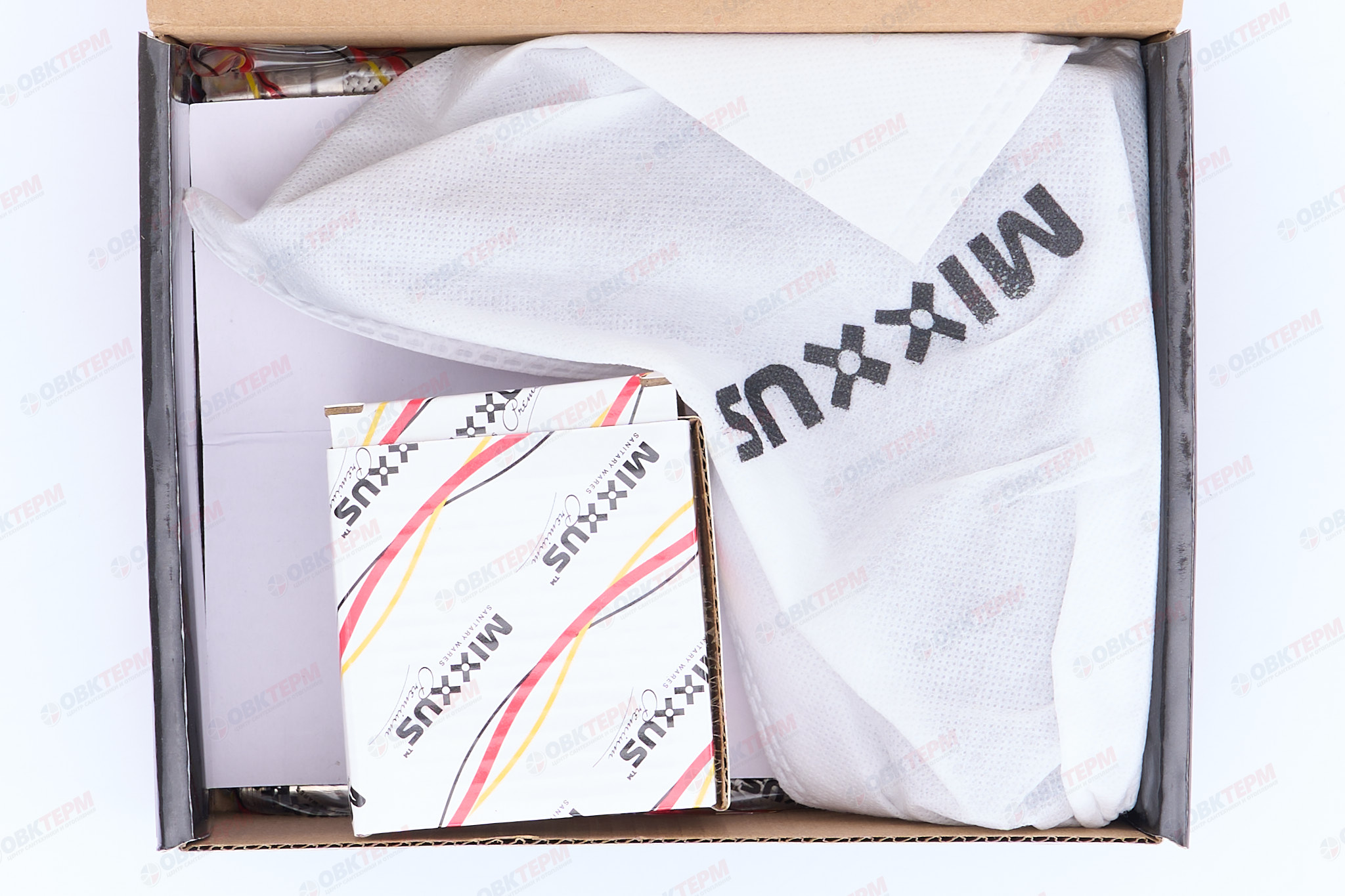 Смеситель д/умывальника MIXXUS PREMIUM ALEX 001 LONG GRAPHITE (ф35мм) (10шт/ящ) - миниатюра №6