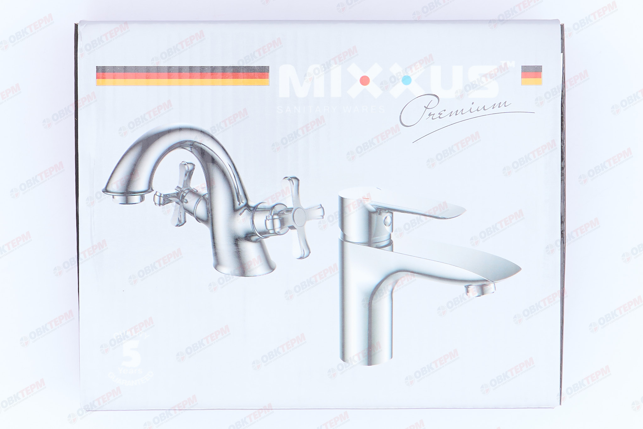 Смеситель д/умывальника MIXXUS PREMIUM ALEX 001 LONG GRAPHITE (ф35мм) (10шт/ящ) - миниатюра №7