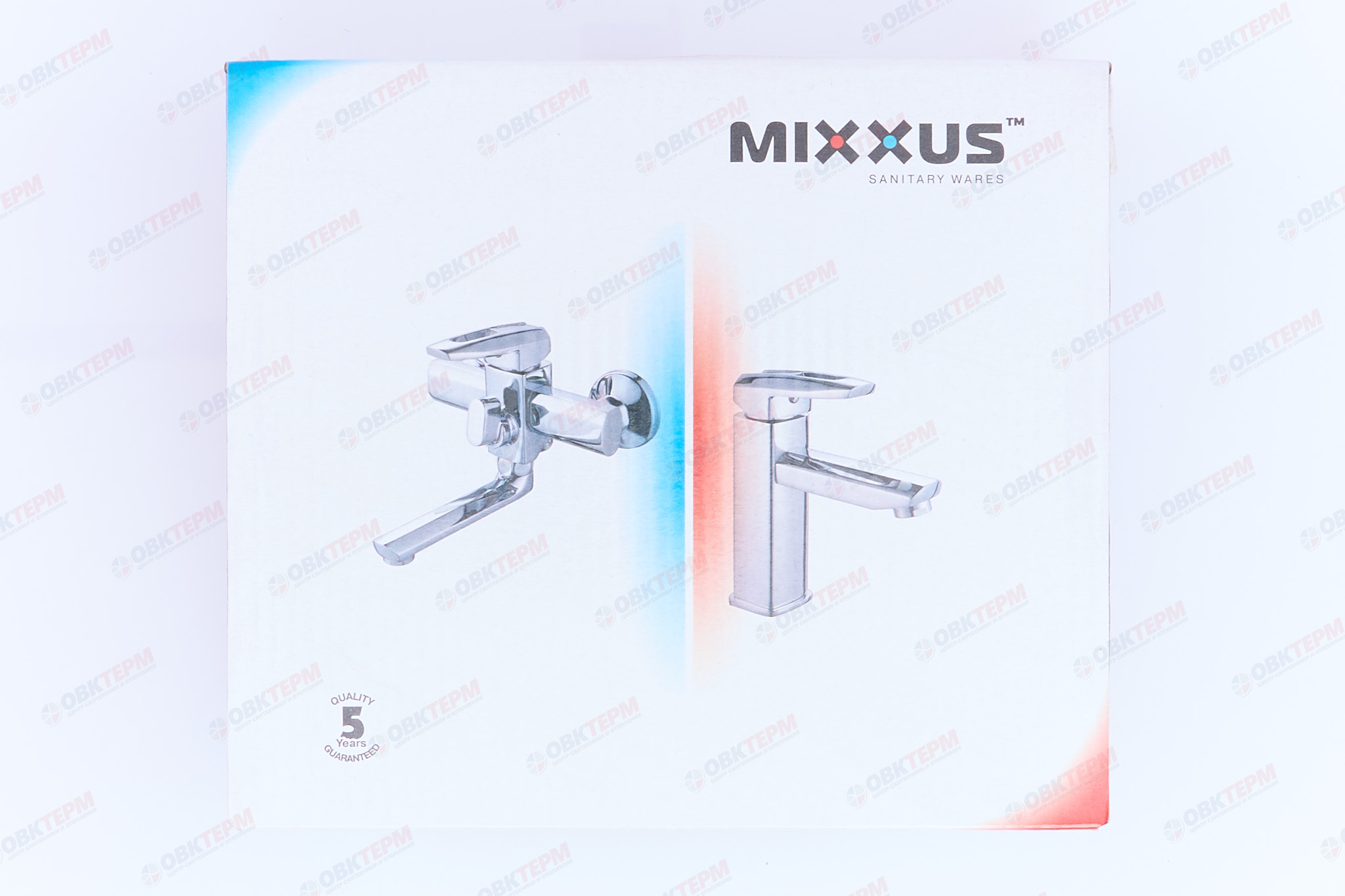 Смеситель д/ванны корот. MIXXUS FINIO 009 EURO Ø40  (10 шт/ящ) - миниатюра №6