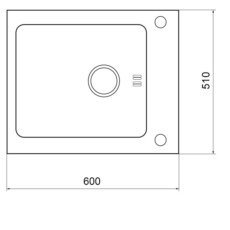 MIXXUS мойка MX(304) 6051-200x1.2 HM-GLASS - Изображение №3