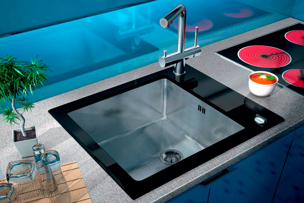 MIXXUS мойка MX(304) 6051-200x1.2 HM-GLASS - Изображение №2