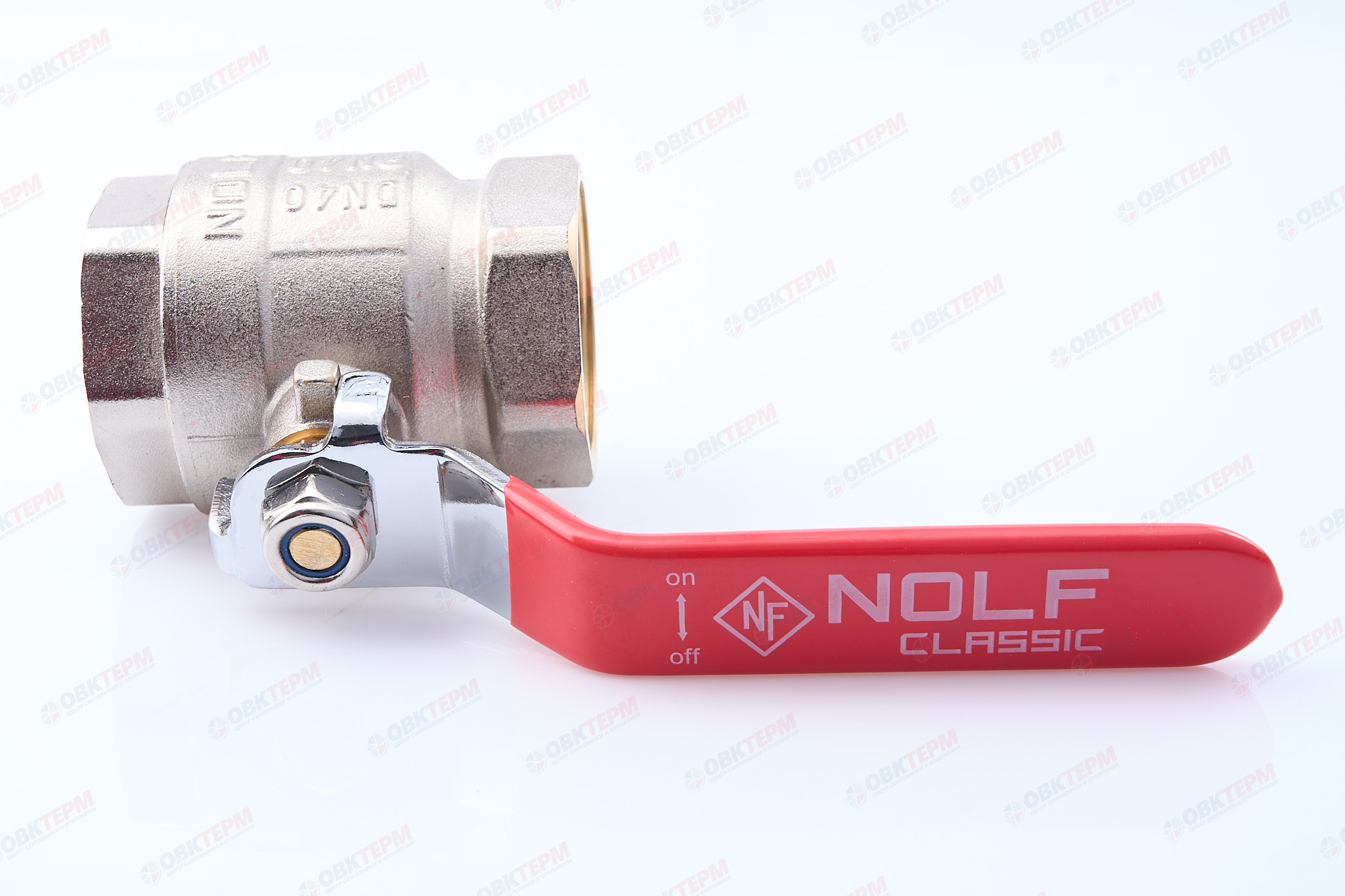 Кран шаровый    NOLF Classic   1 1/2"     ВВ   рычаг   усиленный  (16/2) - Изображение №5