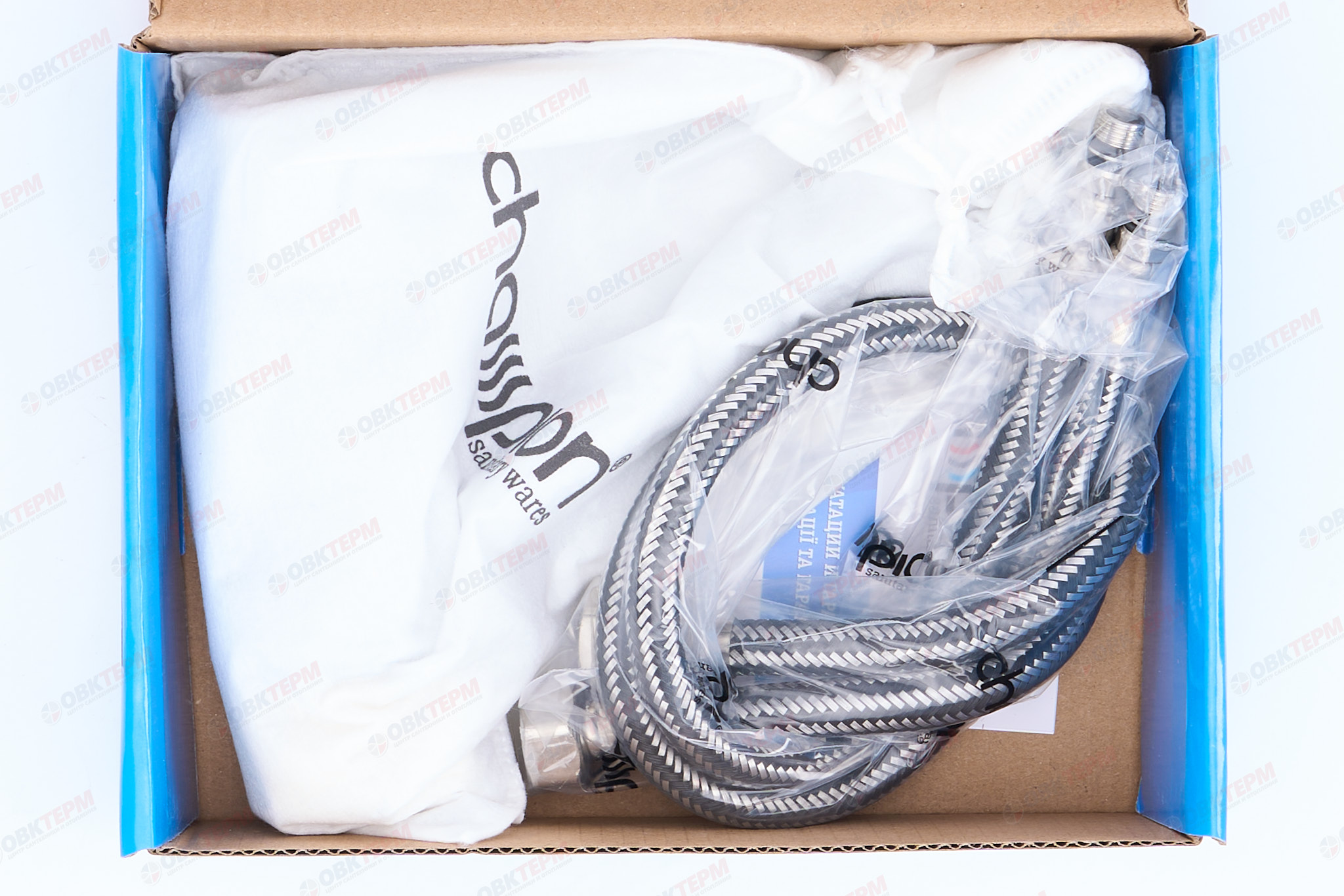 Смеситель д/умывальника CHAMPION PED 555-279-15cm (NUT) (гайка)  (10 шт/ящ) - Изображение №5