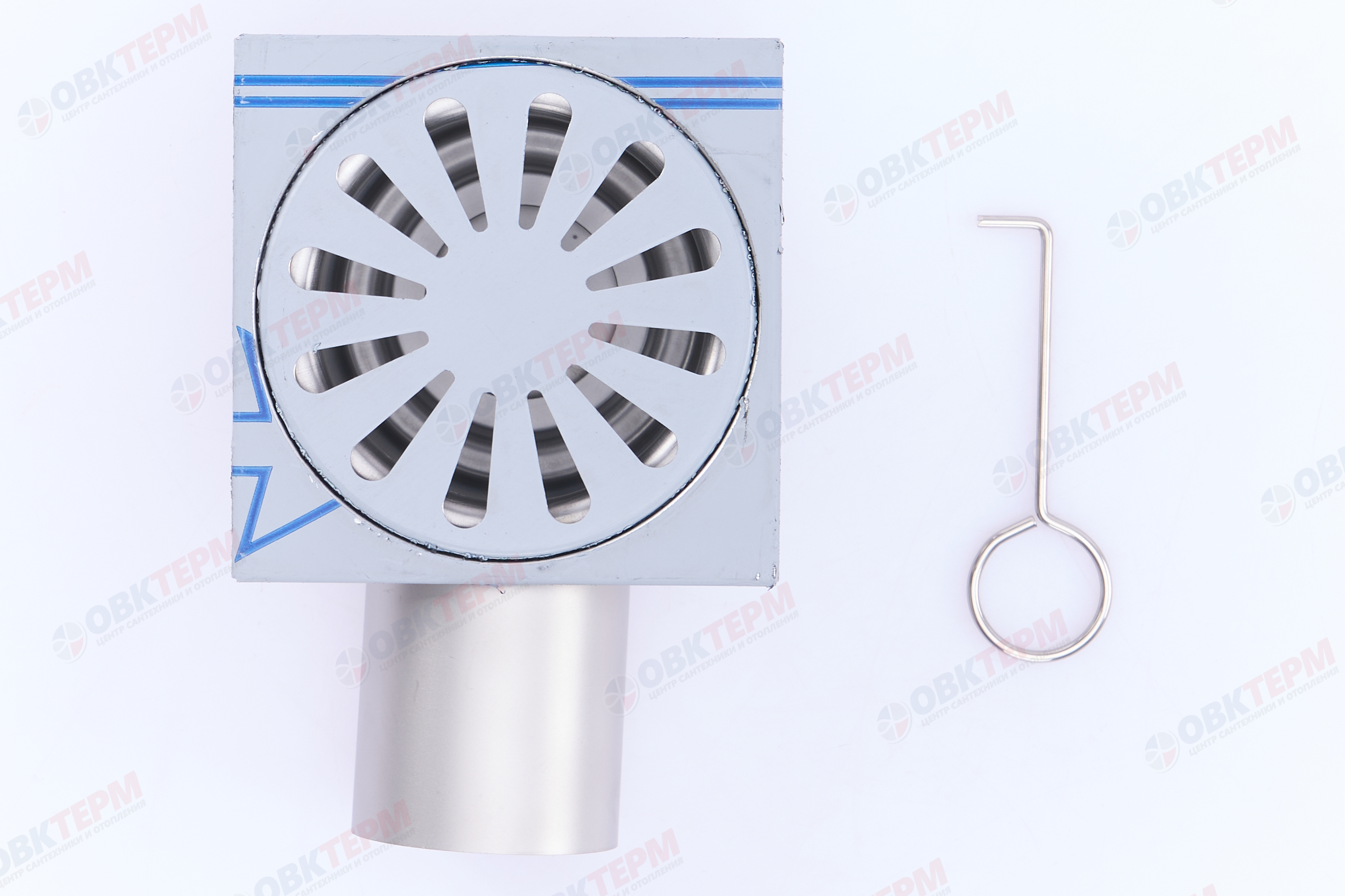 Трап 50 горизонтальный 10*10 нерж TIM BAD21002 (1/20) - Изображение №3