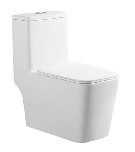 Унитаз-моноблок ALIOTTI ALT-М-36 безободковый,SC, ультратонкое, дюропласт. (690*375*785) - Изображение №1