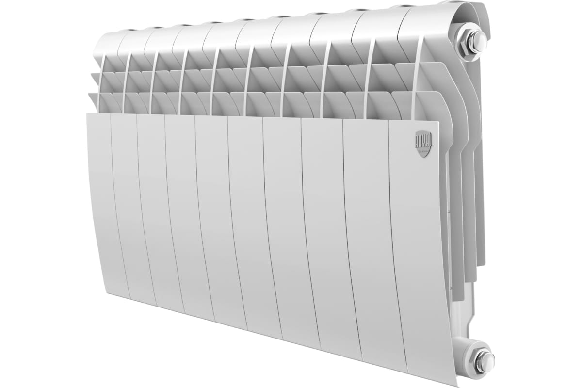 Радиатор алюминиевый      Royal Thermo Biliner Alum 500 Bianco Traffico сборка 10 секций - Изображение №1