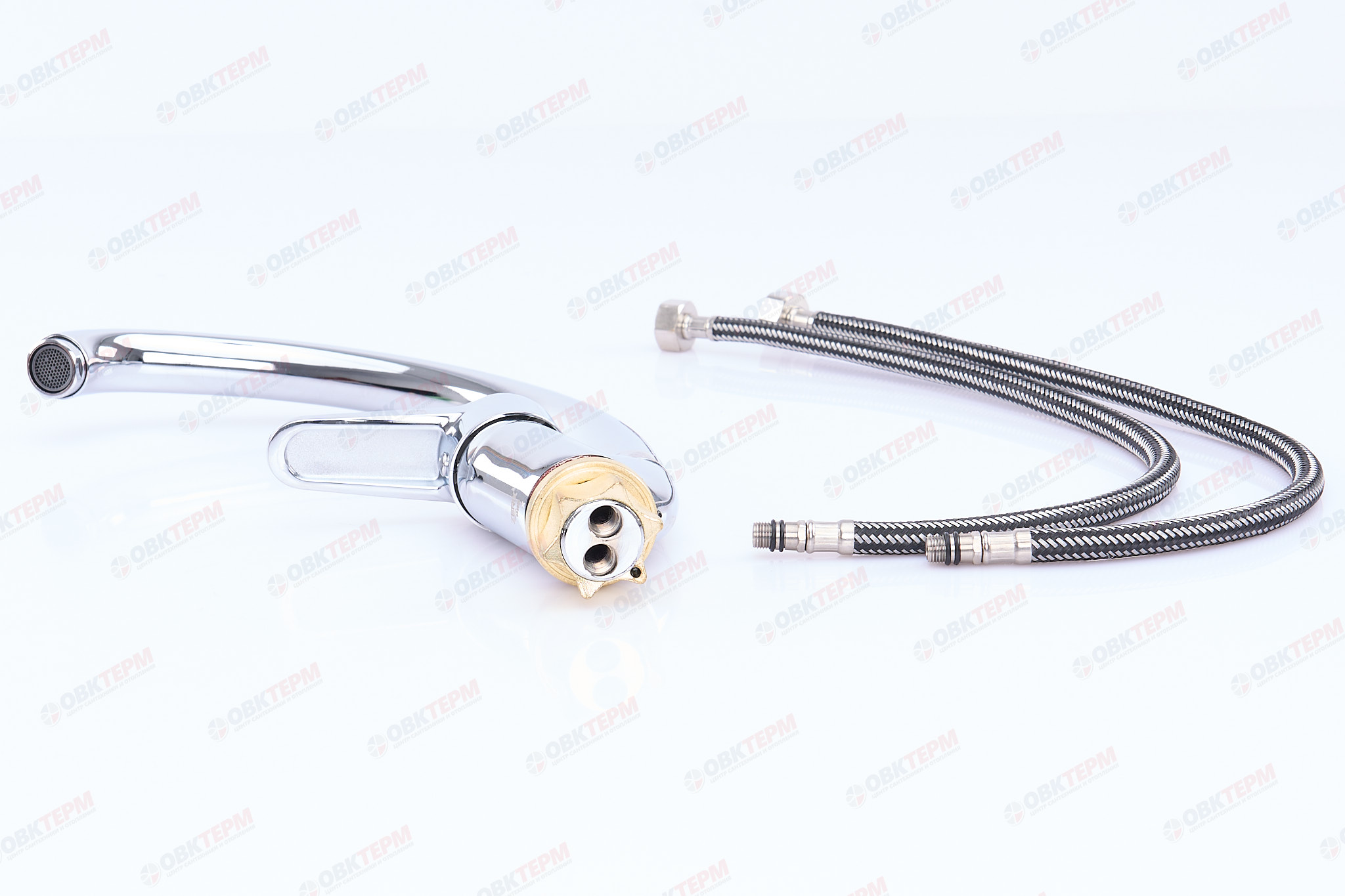 Смеситель д/кухни ZERIX PUD4 146 Ø35 на ГАЙКЕ  (10 шт/ящ) - миниатюра №5