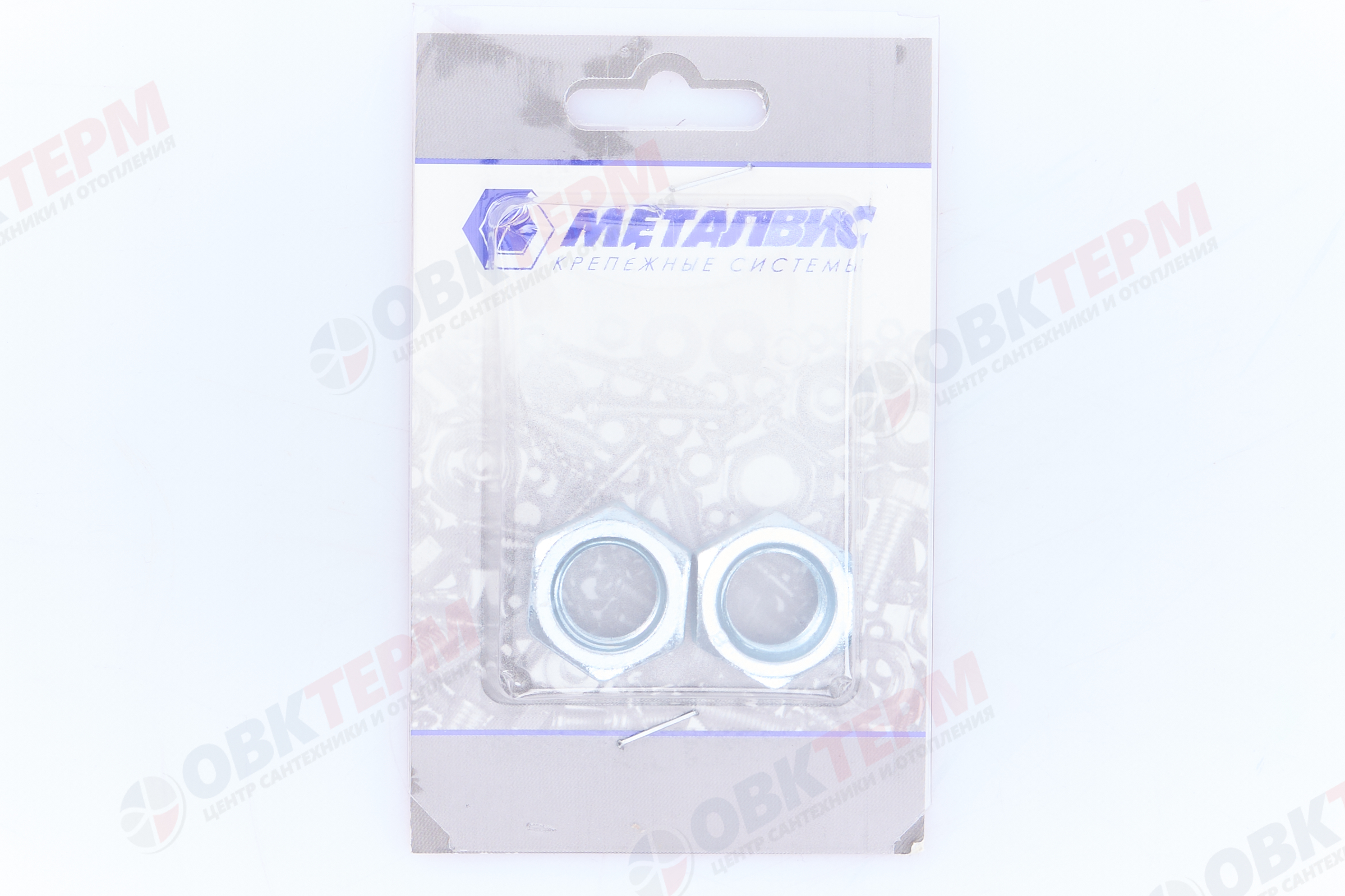 Гайка шестигранная М16.0 кл.пр. 6 (DIN934) ПР (уп. 2 шт.) Металвис - Изображение №3