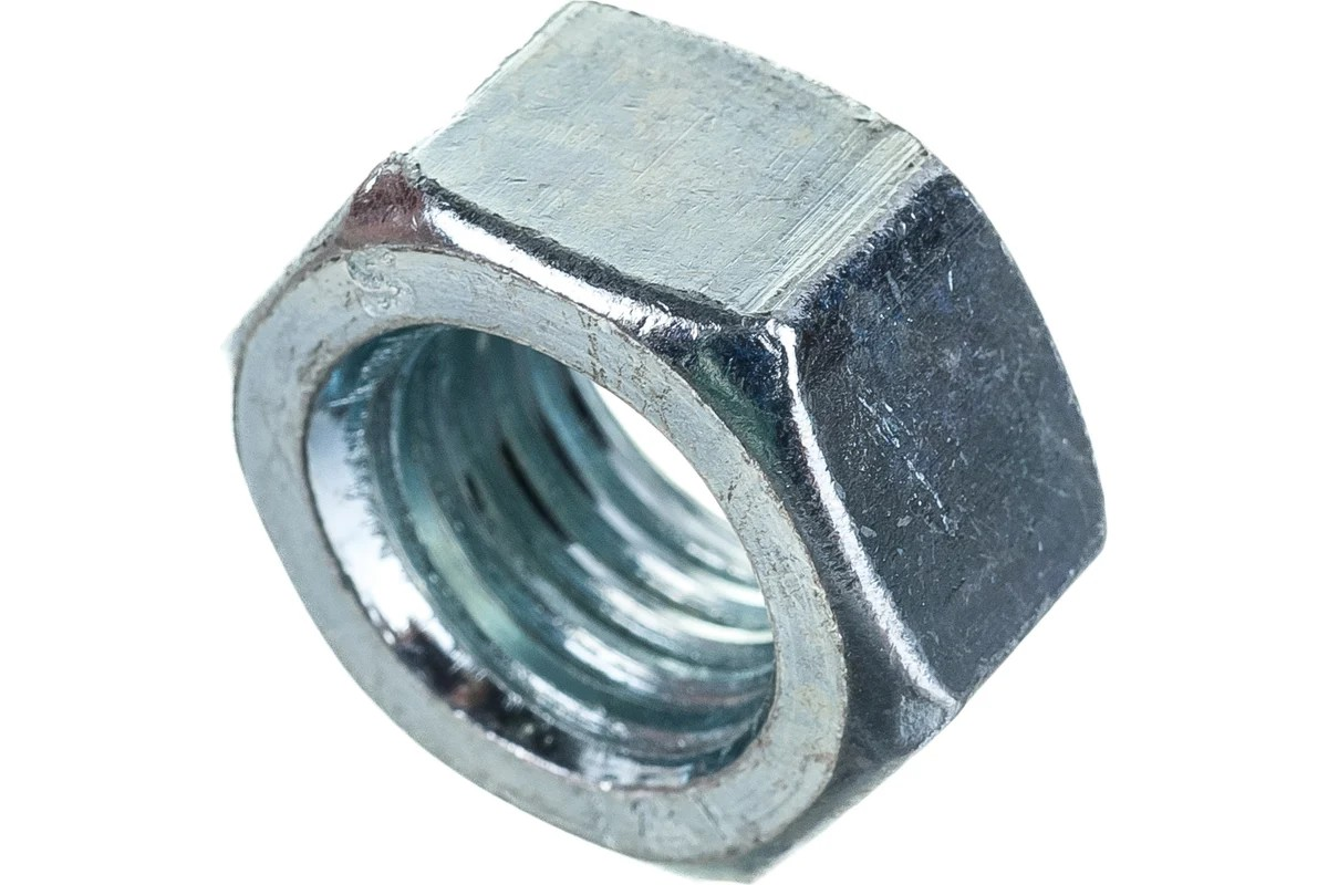 Гайка шестигранная М16.0 кл.пр. 6 (DIN934) ПР (уп. 2 шт.) Металвис - Изображение №1