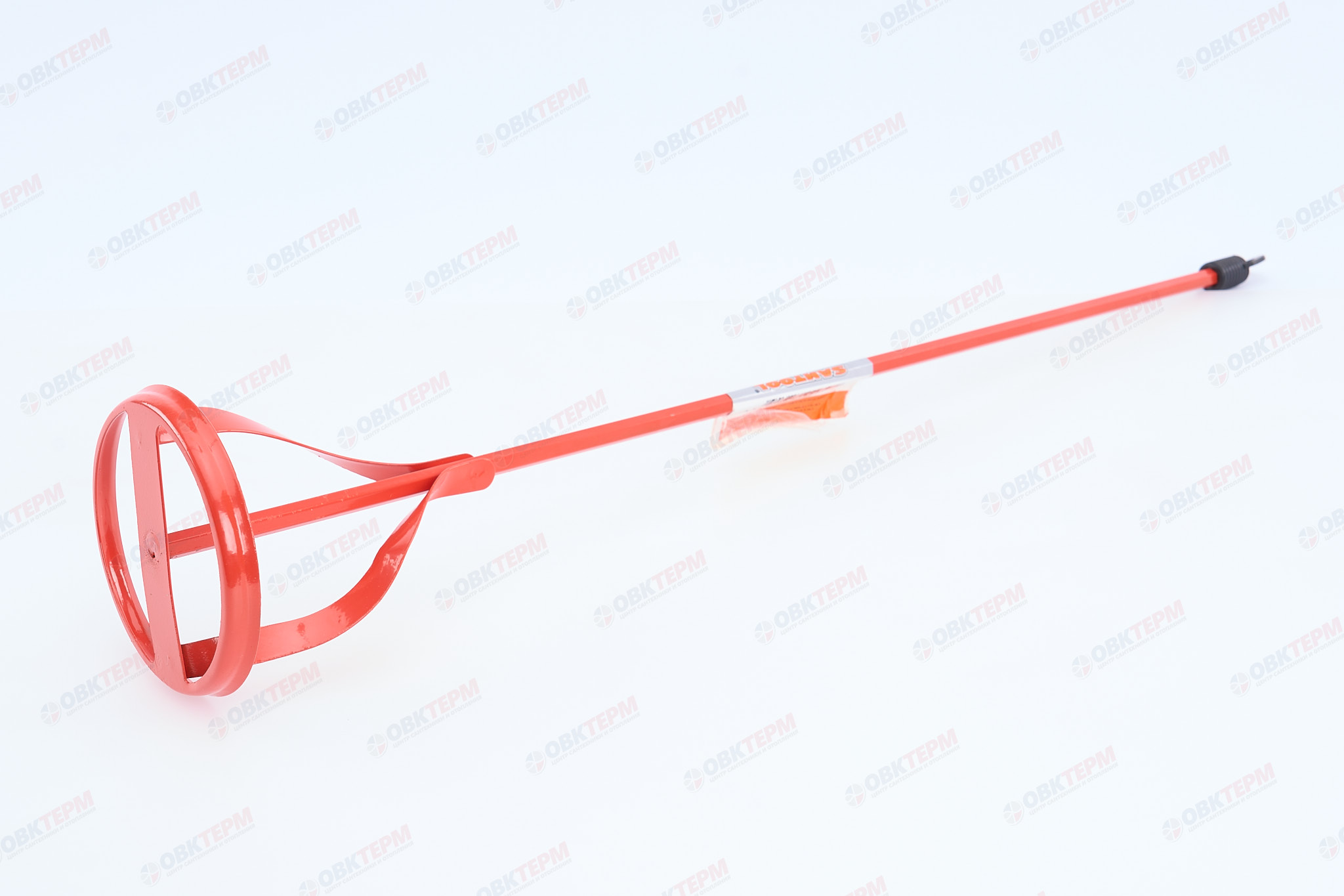 Миксер для красок 600 мм, d100мм, шестигранный хвостовик 10мм SANTOOL - Изображение №2