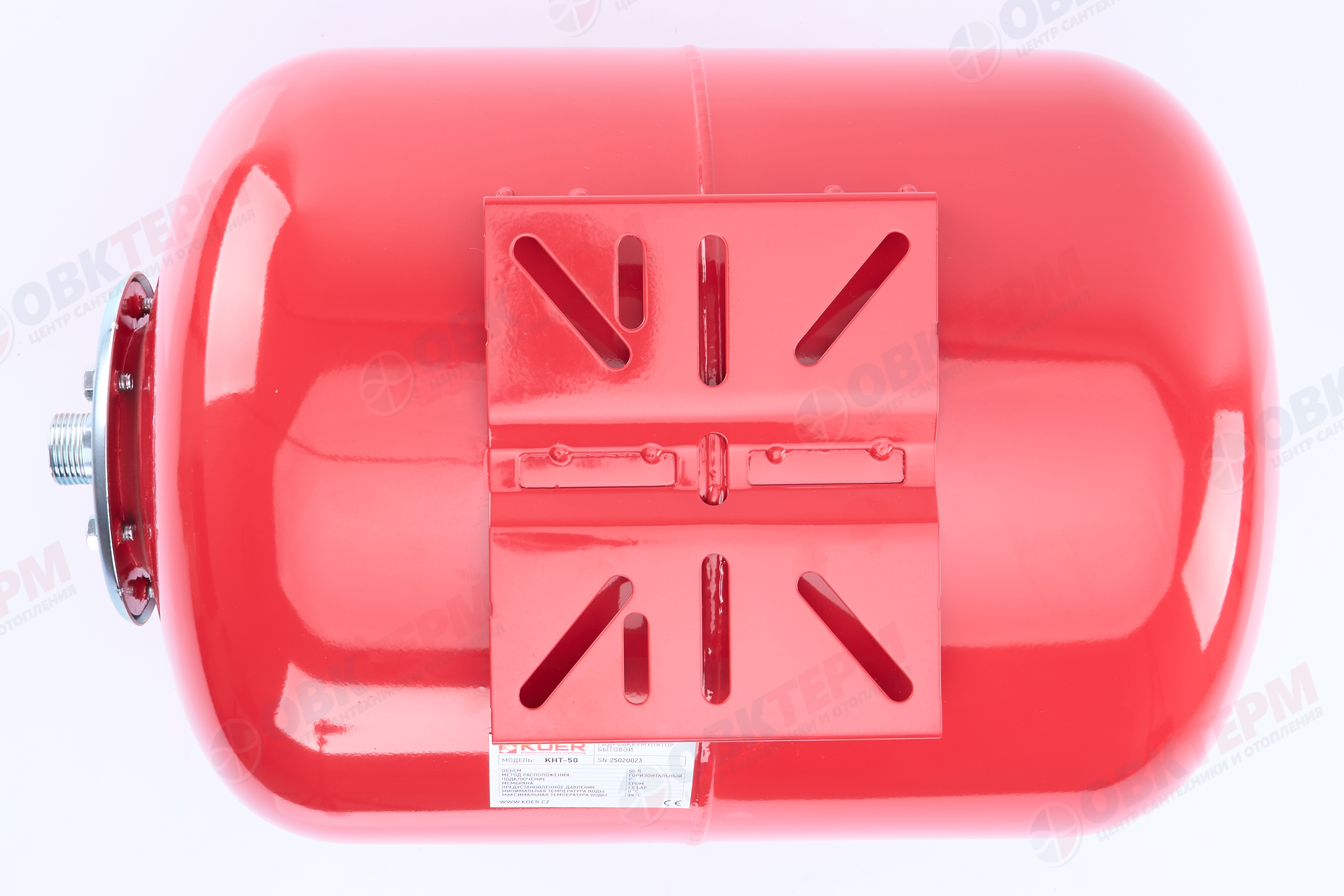 Гидроаккумулятор   50 л   KOER  (горизонтальный, холодный) - миниатюра №6
