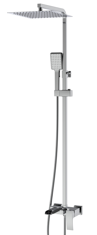 Душ/система со смесителем KOER KB-58007-01 Водопад (Цвет хром) (3 шт/ящ) - Изображение №1
