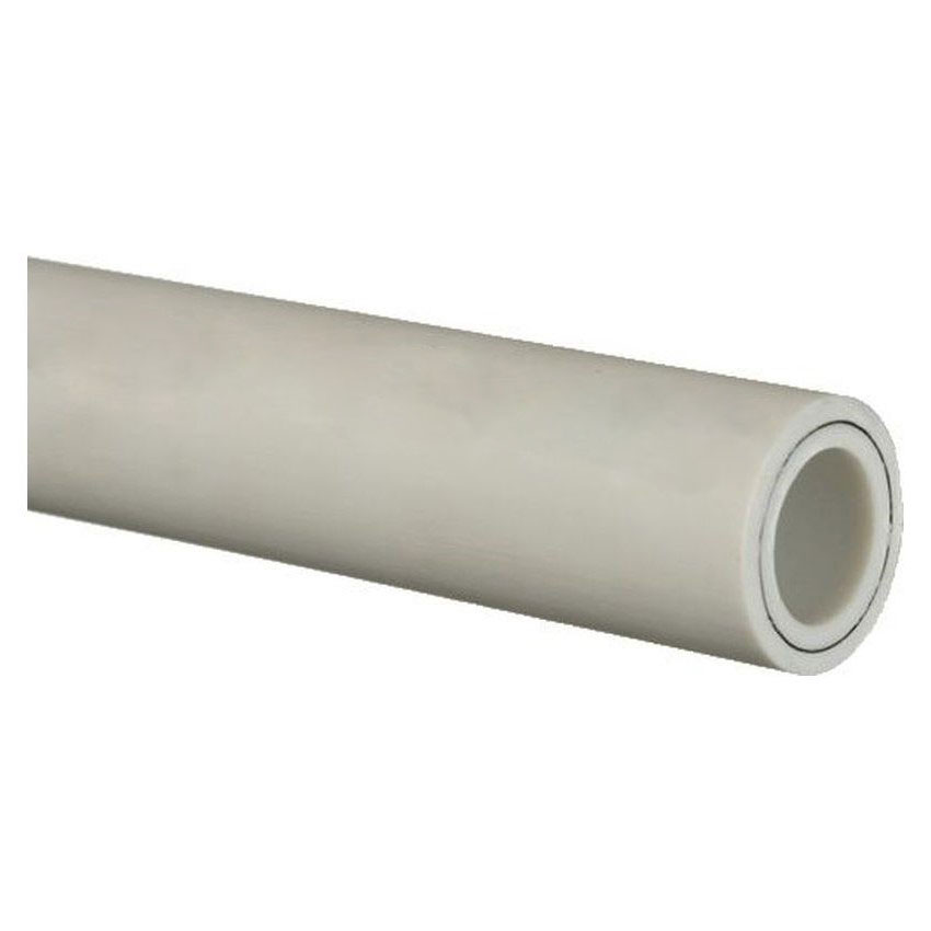 Труба с металлом SDR 6 PN20   25*4.2   СЕРАЯ   (PRO AQUA)    (80м) - Изображение №1
