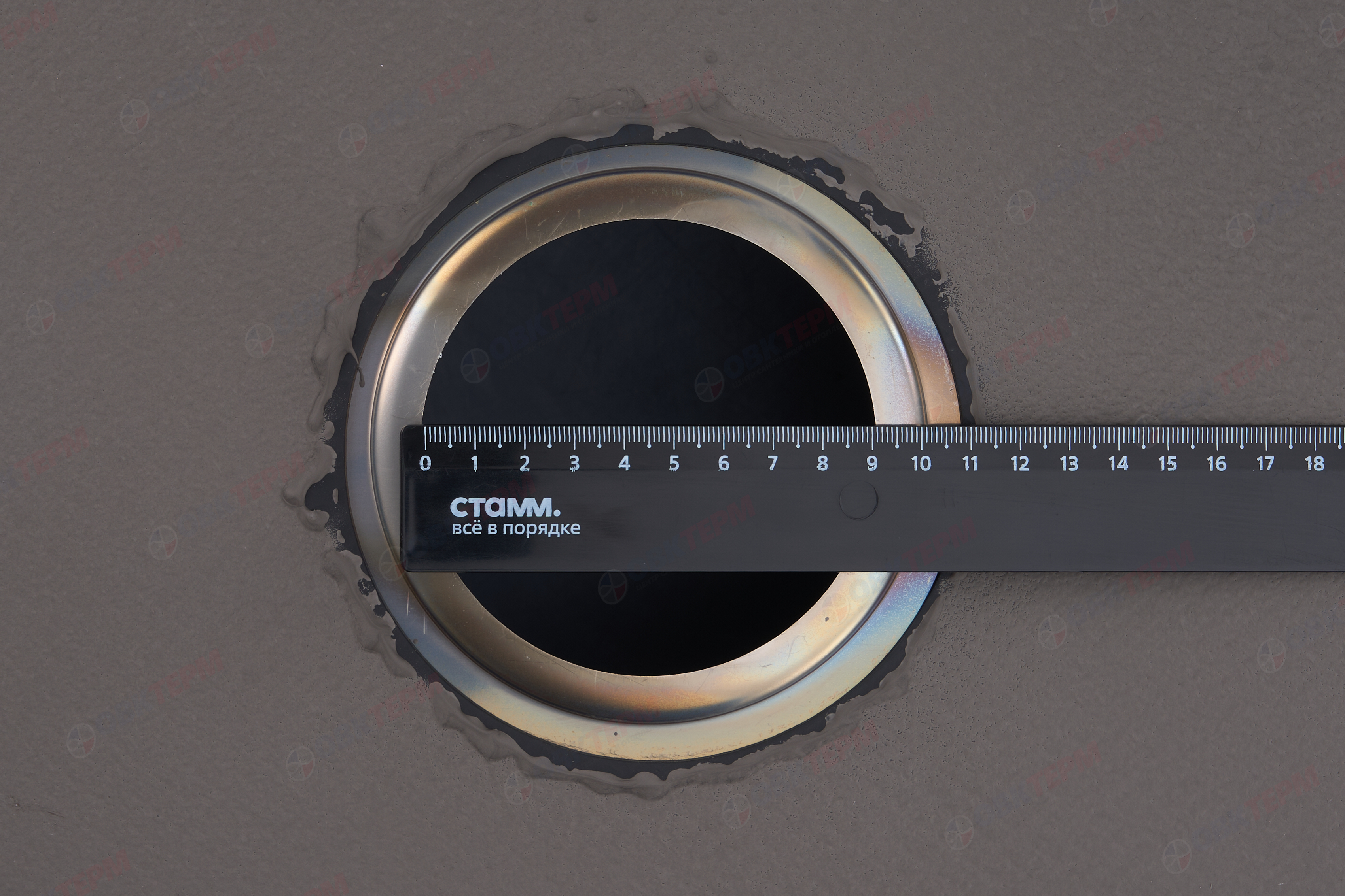 Мойка ZERIX ZH4843-215.SUS304 NANO-BLACK из нерж. стали (3.0/0.8 мм) (с сифоном) - миниатюра №9
