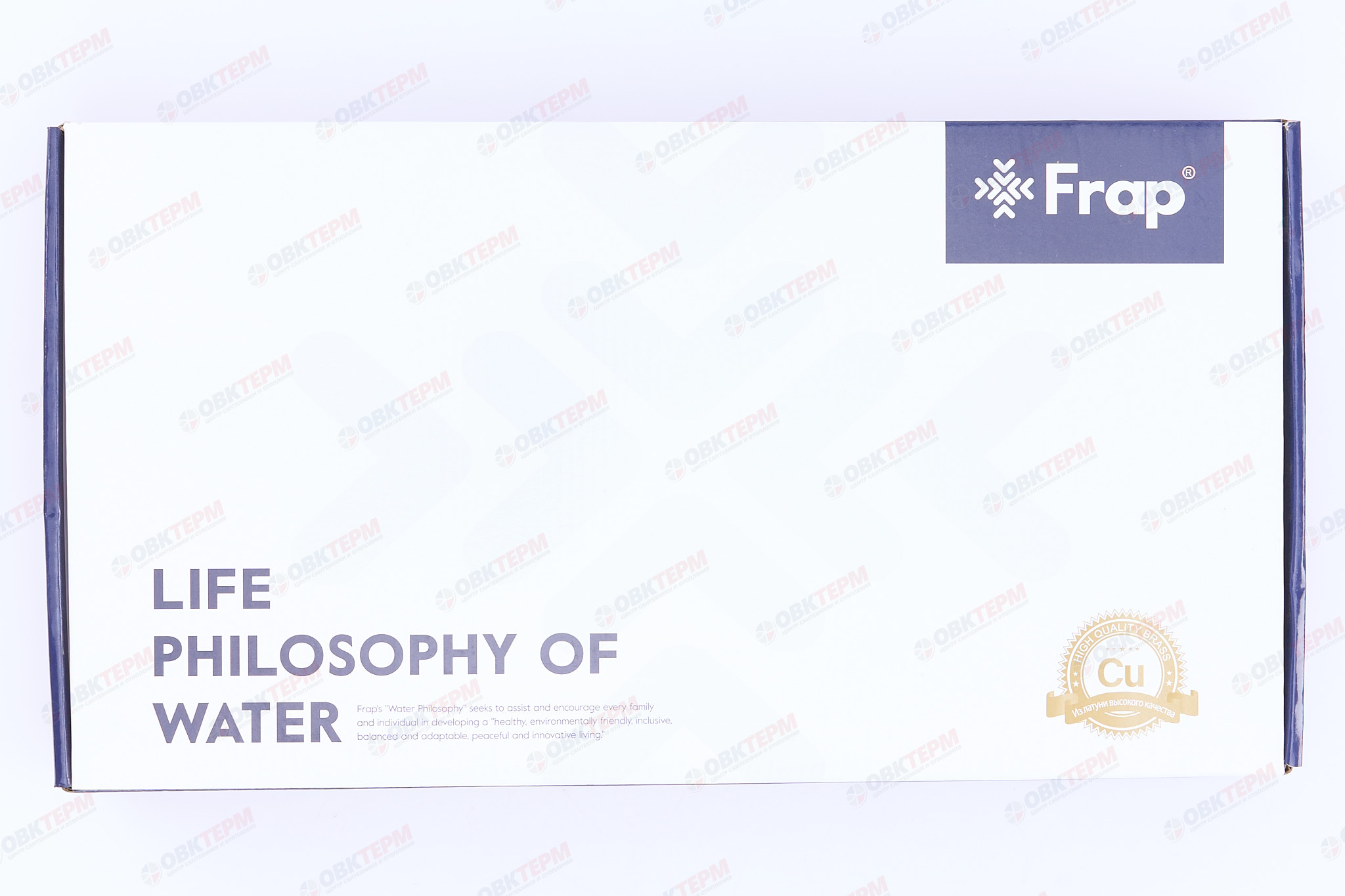 Смеситель д/кухни под ФИЛЬТР FRAP F4352-9 оружейная сталь (Ø35,на гайке) - миниатюра №8