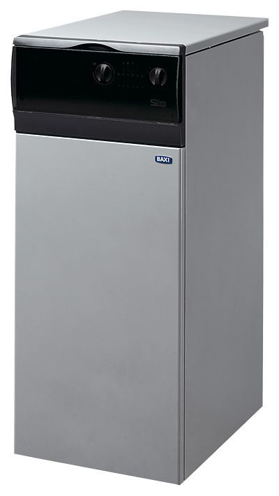 Котел  Baxi  SLIM 1.400iN 6E    (напольный, дымох., одноконтурный, БЕЗ насоса и расш. бака) - Изображение №1