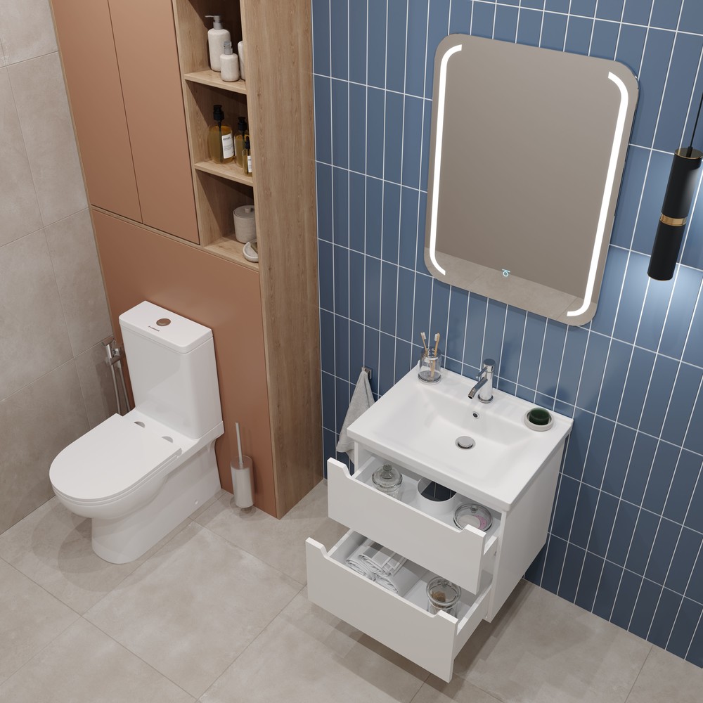 Тумба подвесная EvaGold  60 №2 "Paola" (ум. Миранда 60, Como 60) - миниатюра №4