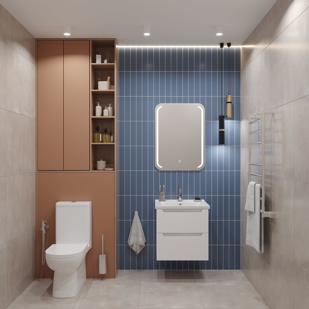 Тумба подвесная EvaGold  60 №2 "Paola" (ум. Миранда 60, Como 60) - миниатюра №6