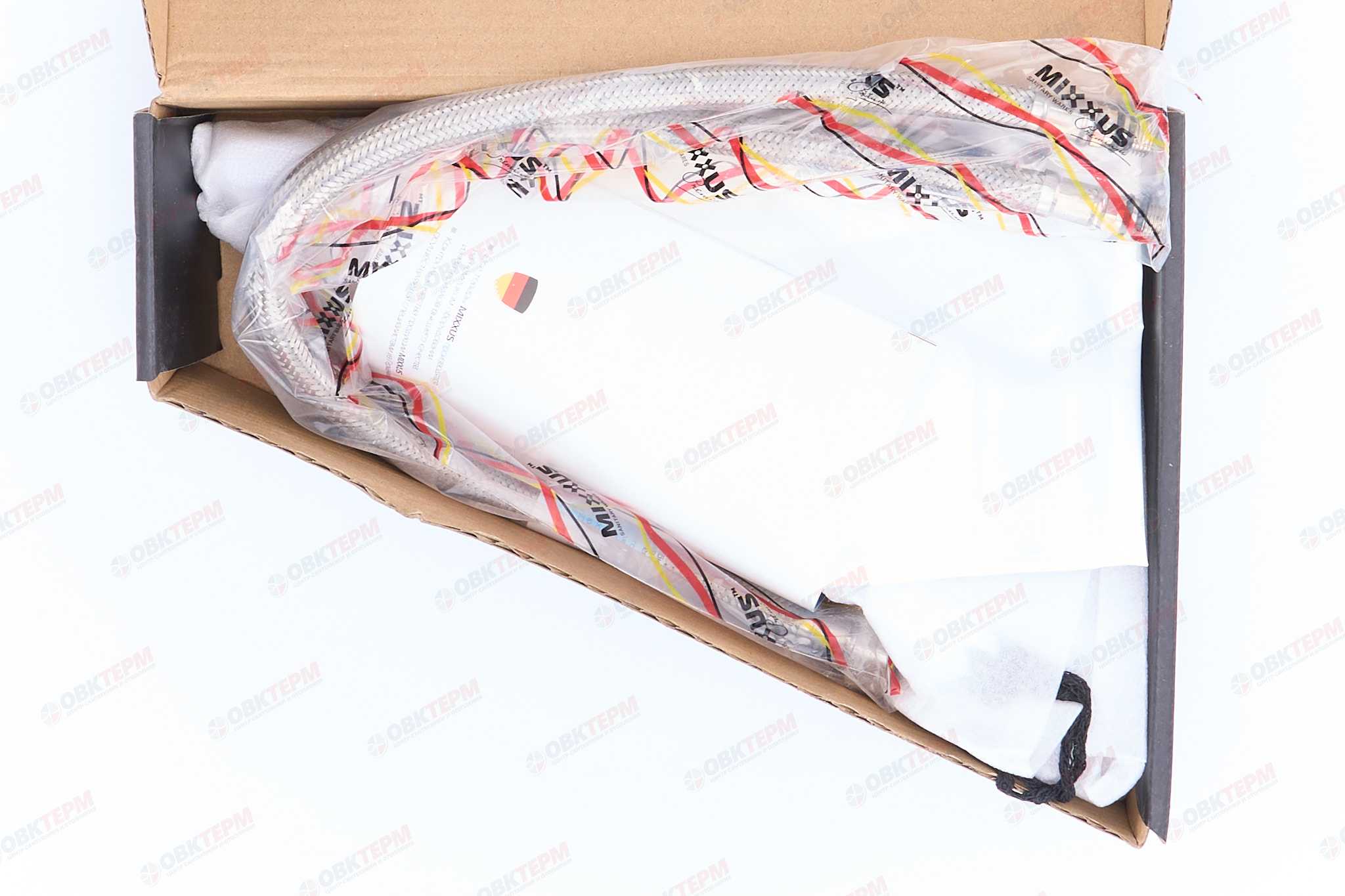 Смеситель д/кухни MIXXUS PREMIUM TIGER 555 Ø35 25 см на ГАЙКЕ BLACK (10 шт/ящ) - миниатюра №5