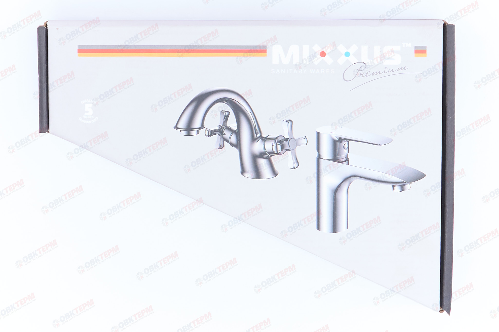 Смеситель д/кухни MIXXUS PREMIUM TIGER 555 Ø35 25 см на ГАЙКЕ BLACK (10 шт/ящ) - миниатюра №6