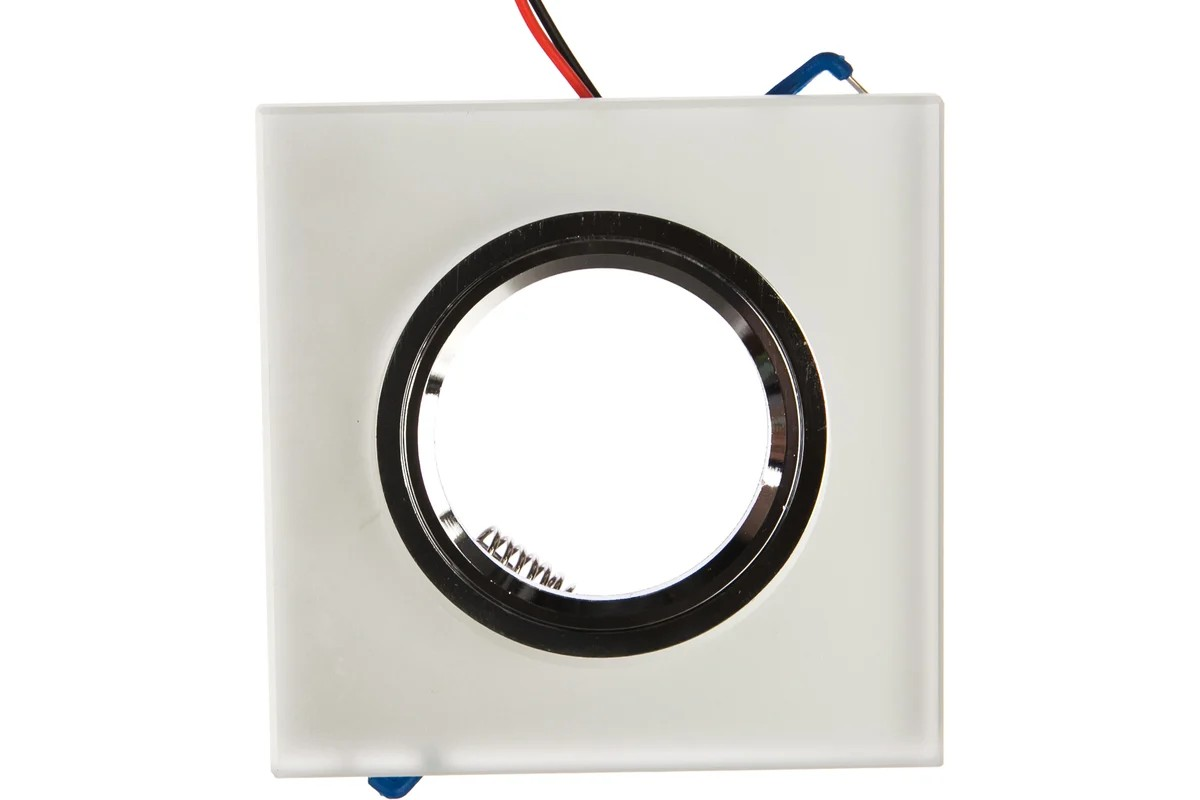 Светильник потолочный встраиваемый с диод. подсветкой 15LED*2835 SMD 4000K, MR16 50W G5.3 FERON - Изображение №5