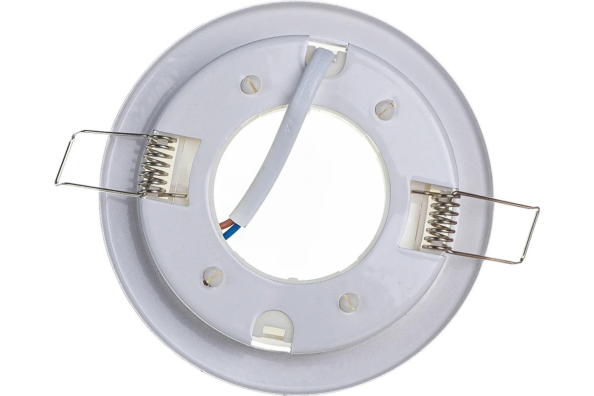 Светильник потолочный встраиваемый, 15W 230V  GX53, белый без лампы, FERON DL53 - Изображение №4